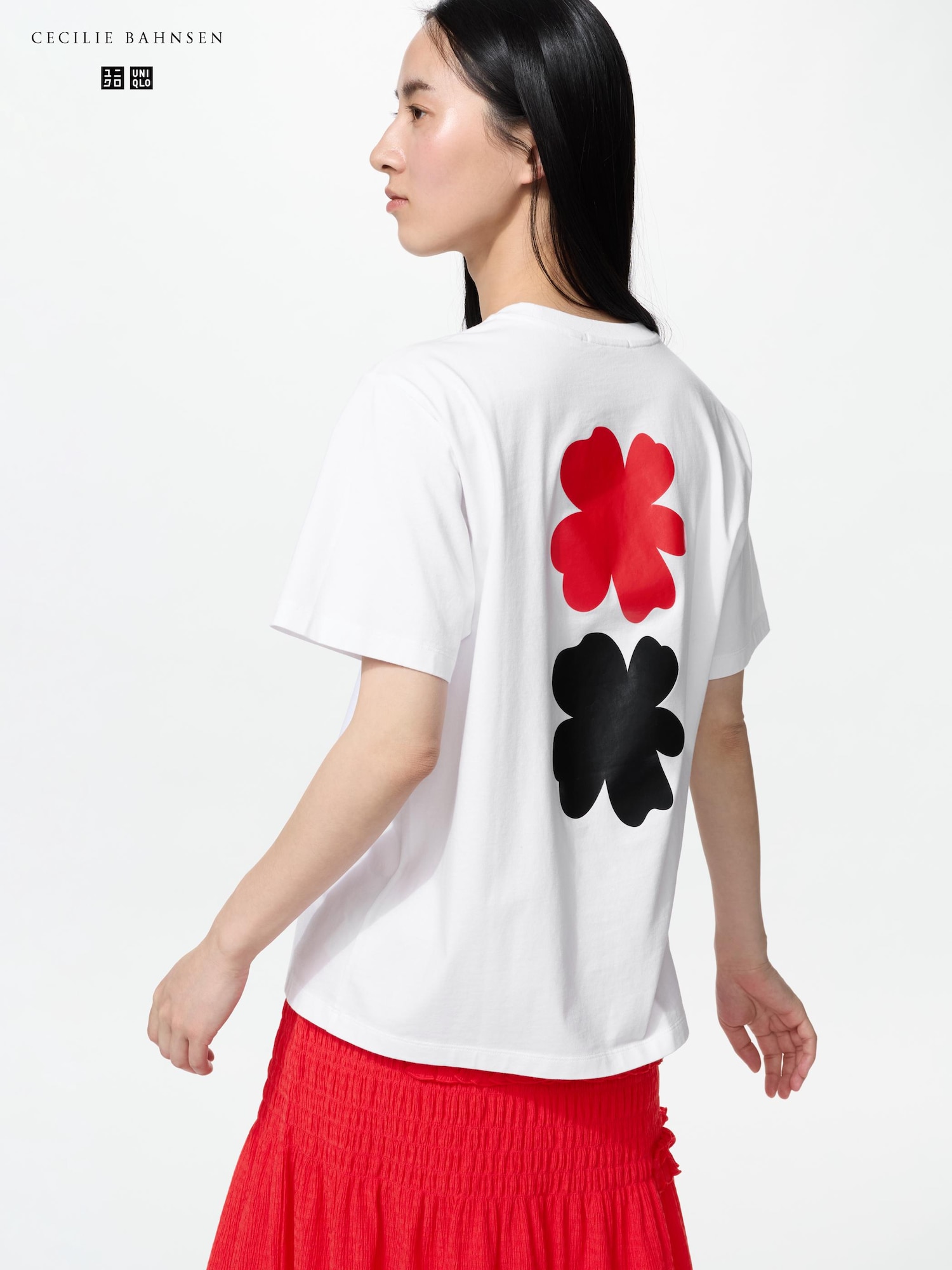 принтованная футболка — UNIQLO