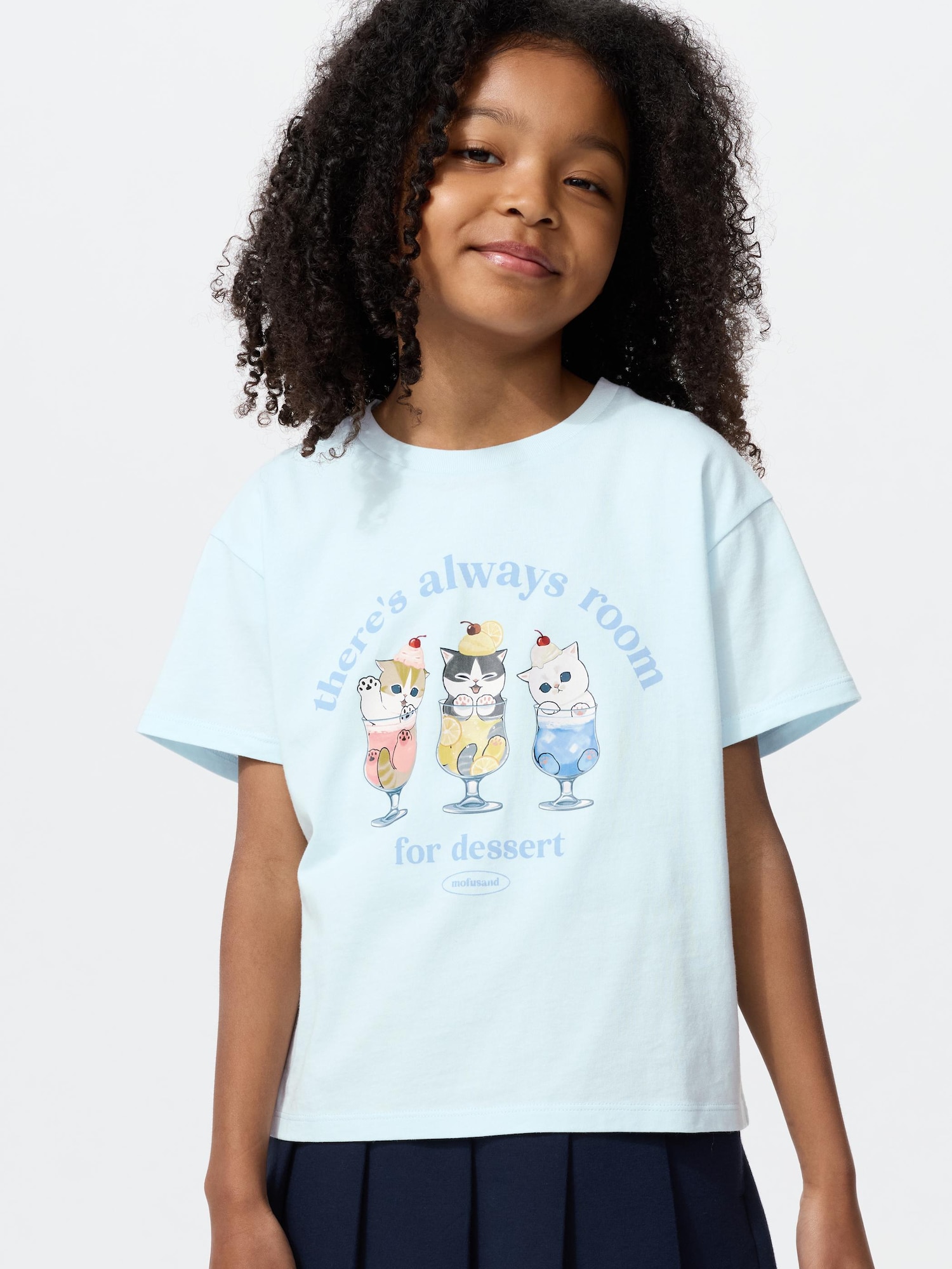 Футболка UT mofusand для девочек — UNIQLO