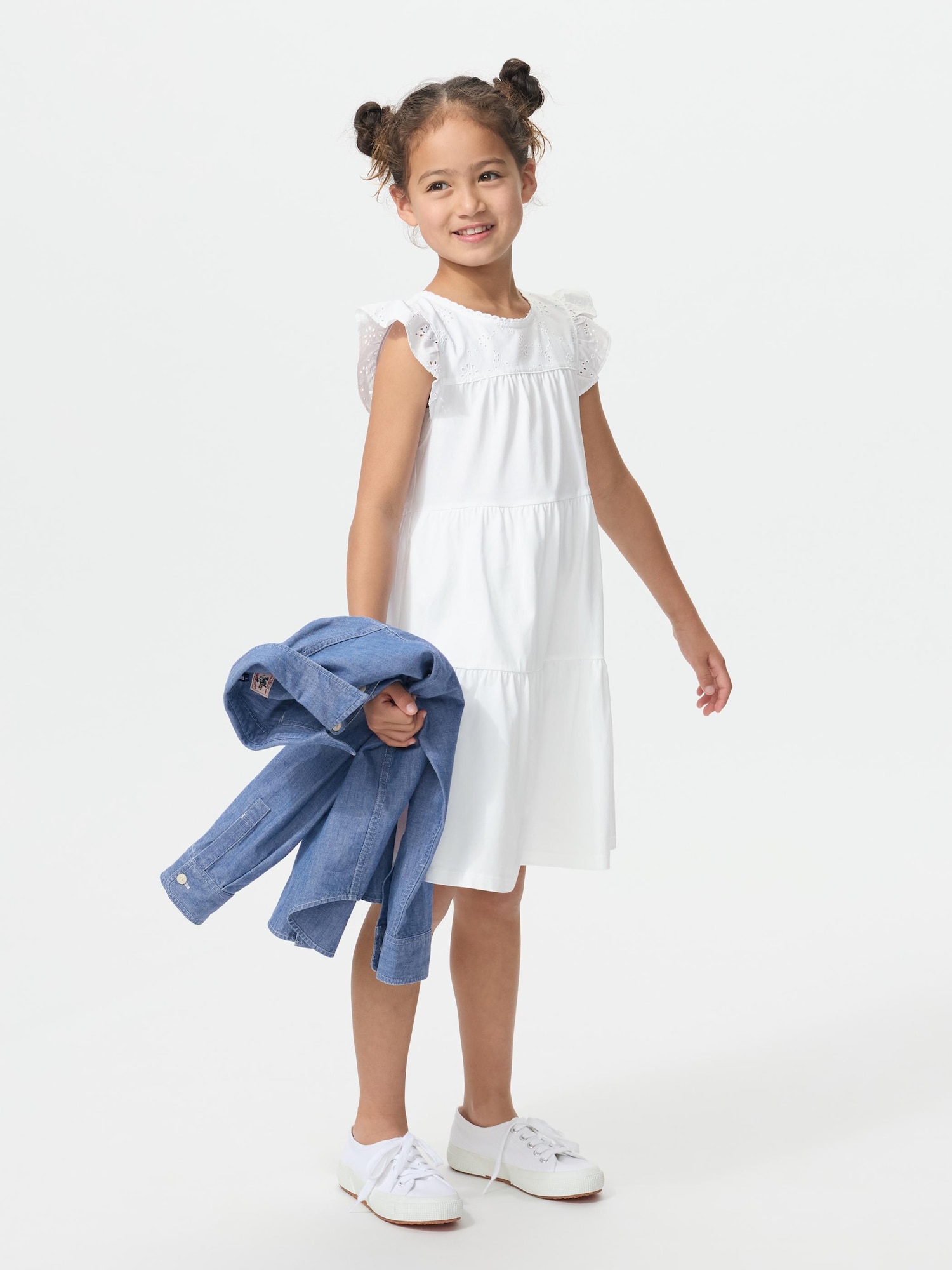 Комбинированное платье — UNIQLO