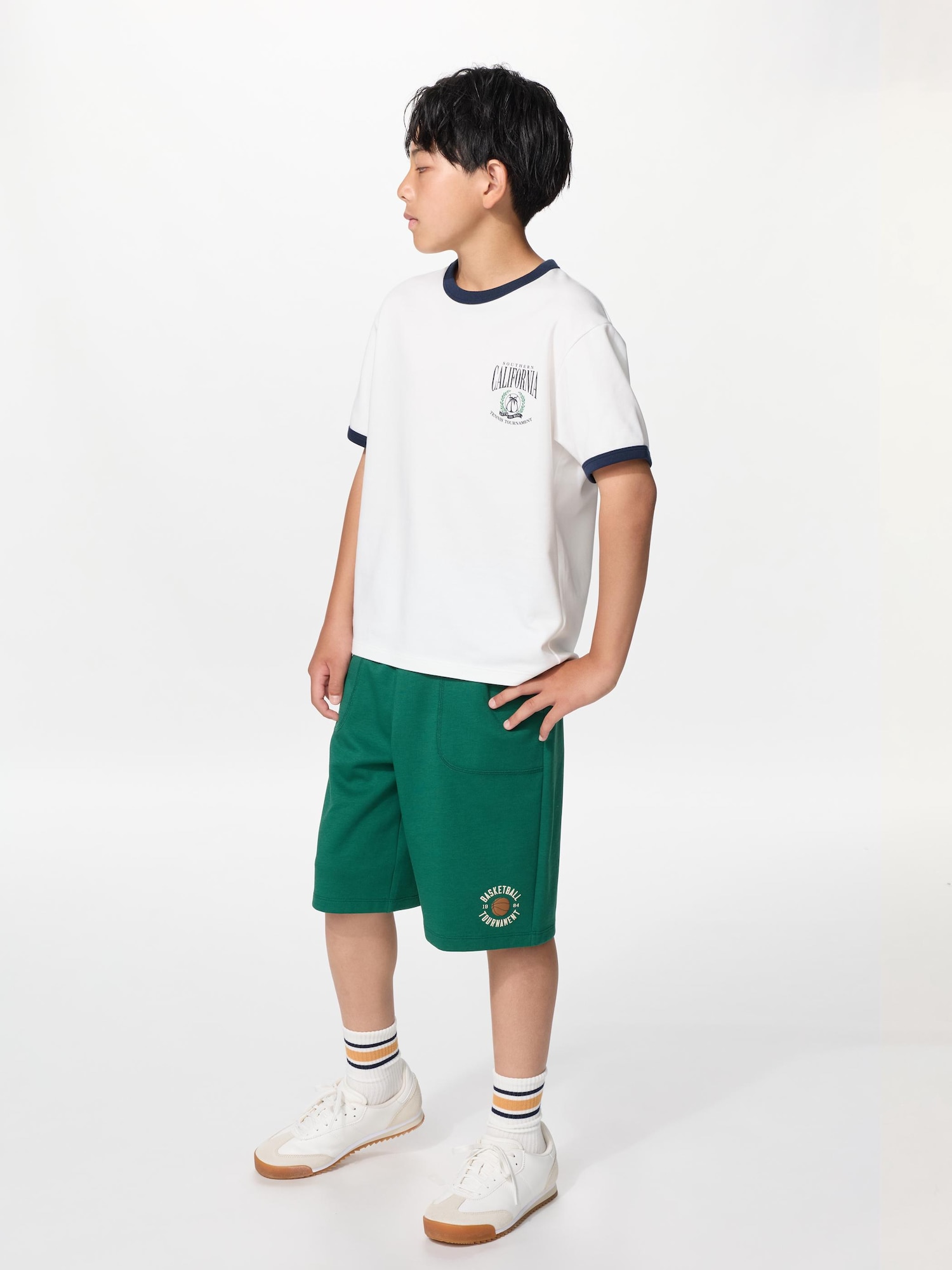 Airism хлопок укороченные шорты — UNIQLO
