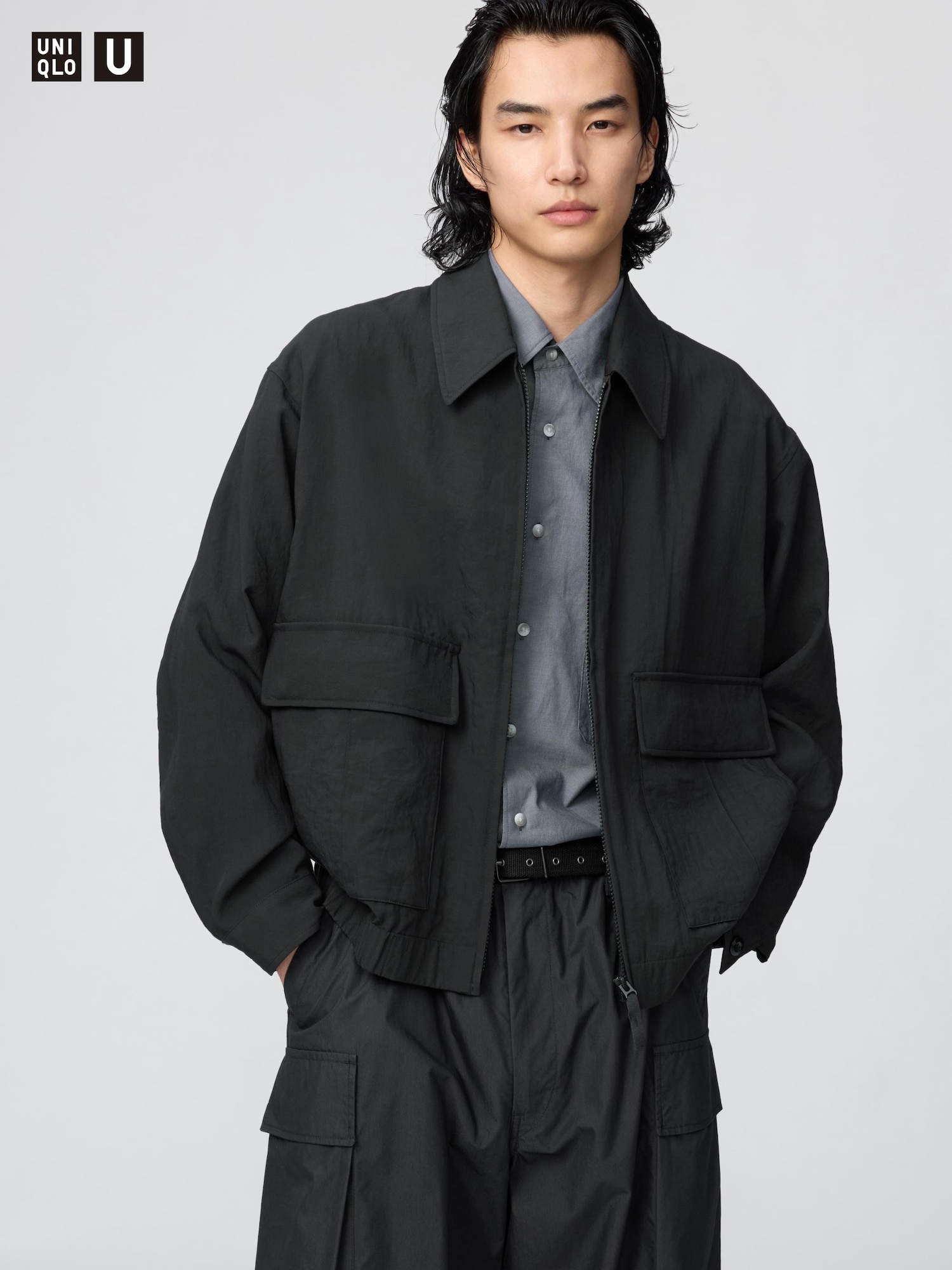 Короткий бомбер — UNIQLO