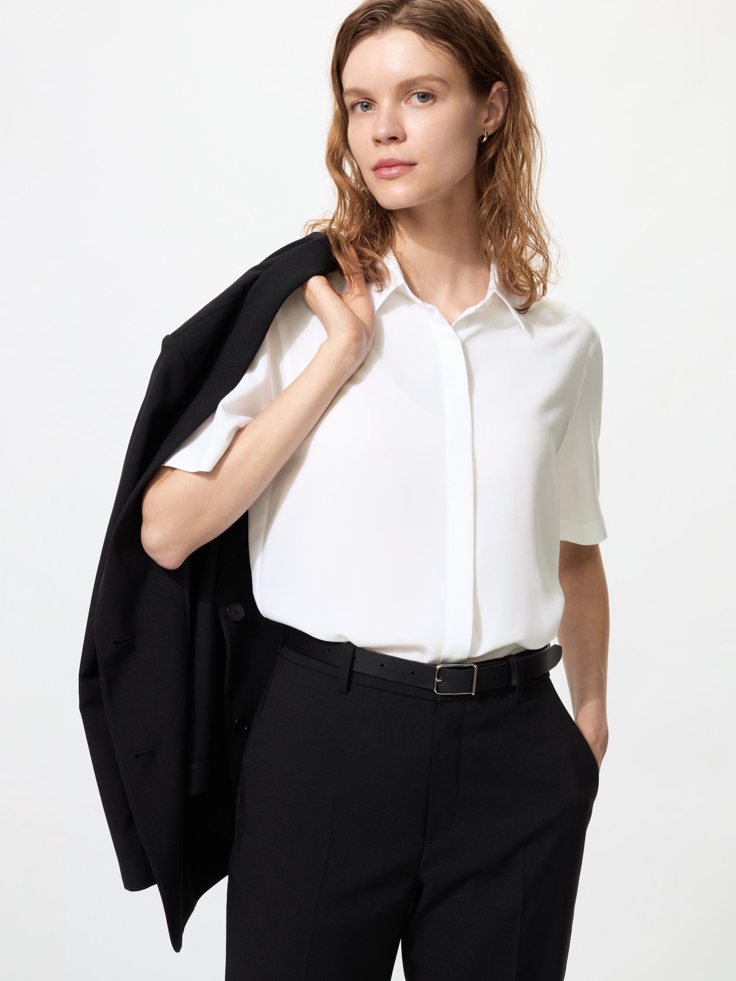 Блузка из вискозы — UNIQLO
