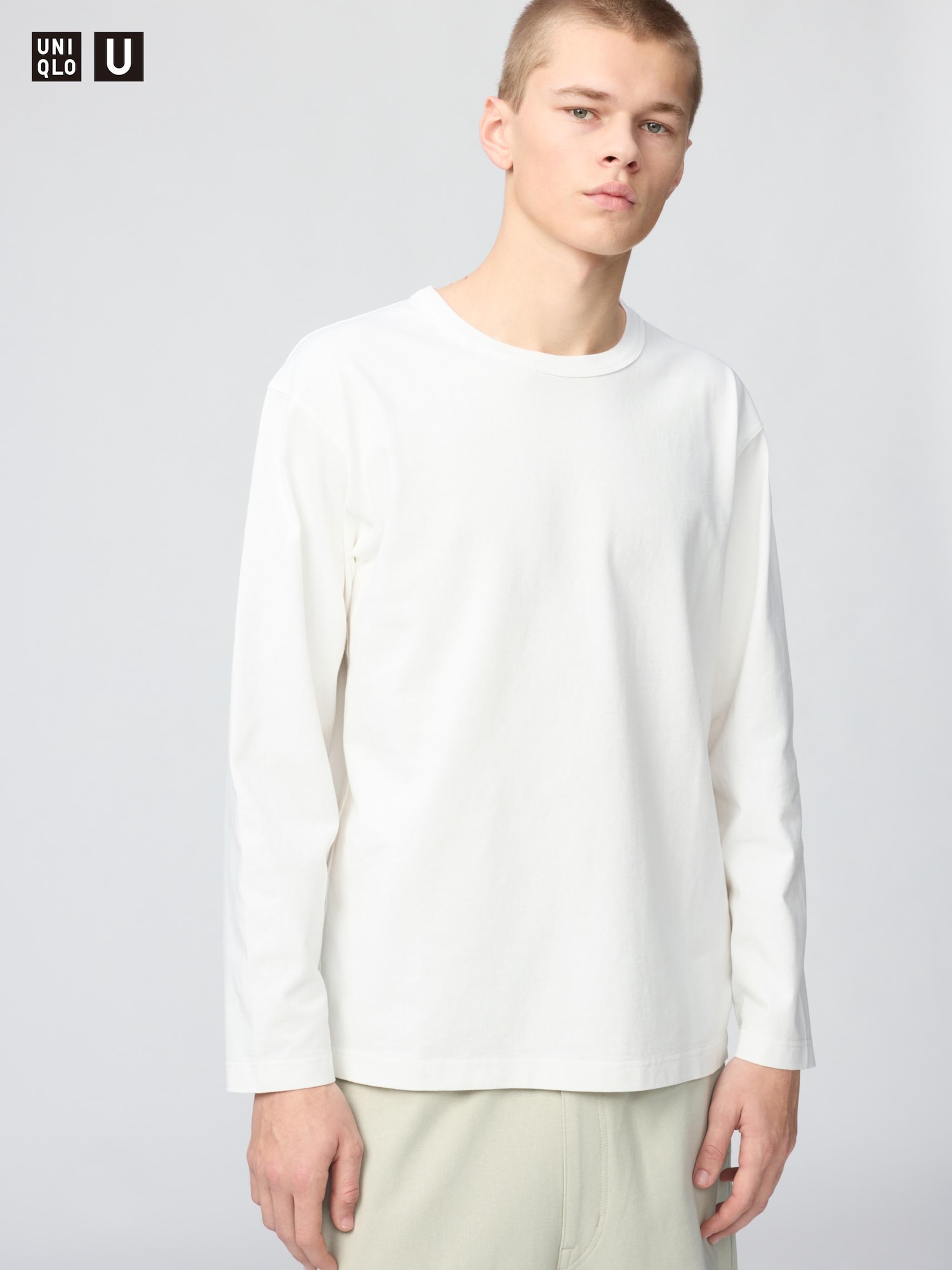 Футболка из хлопка стирающаяся — UNIQLO