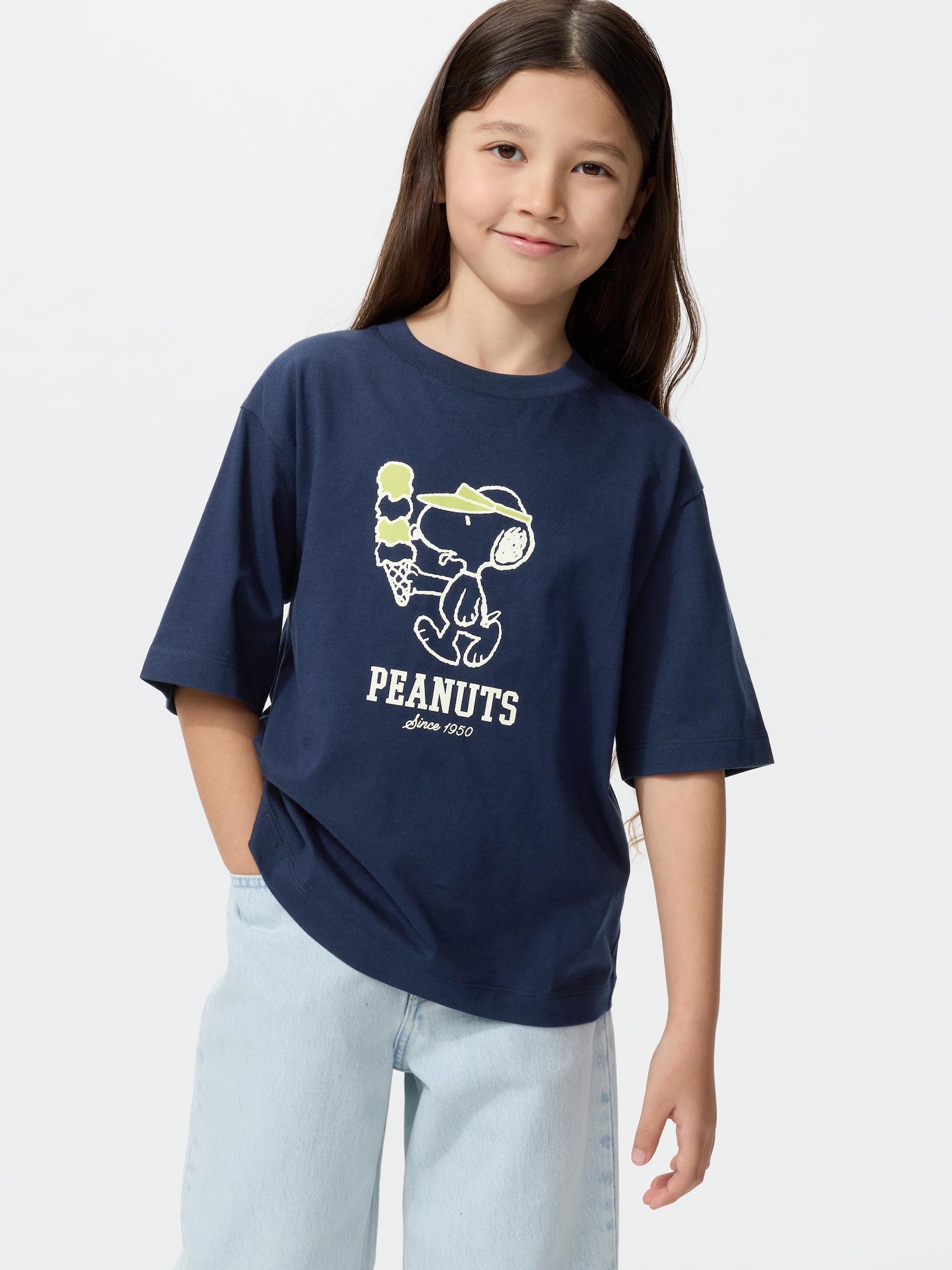 GIRLS Арахис UT/оверсайз — UNIQLO