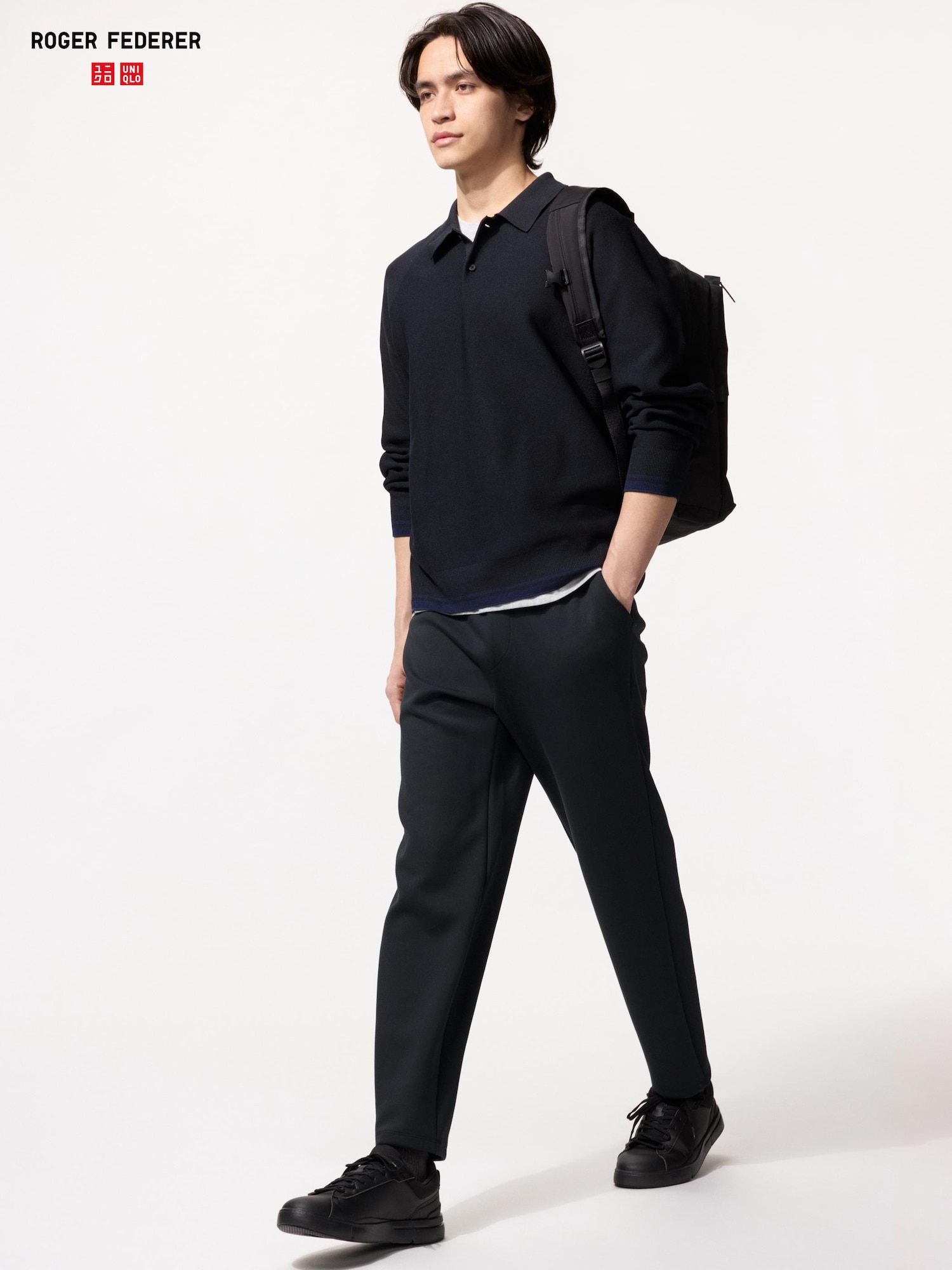 сухой стретч спортивные брюки — UNIQLO