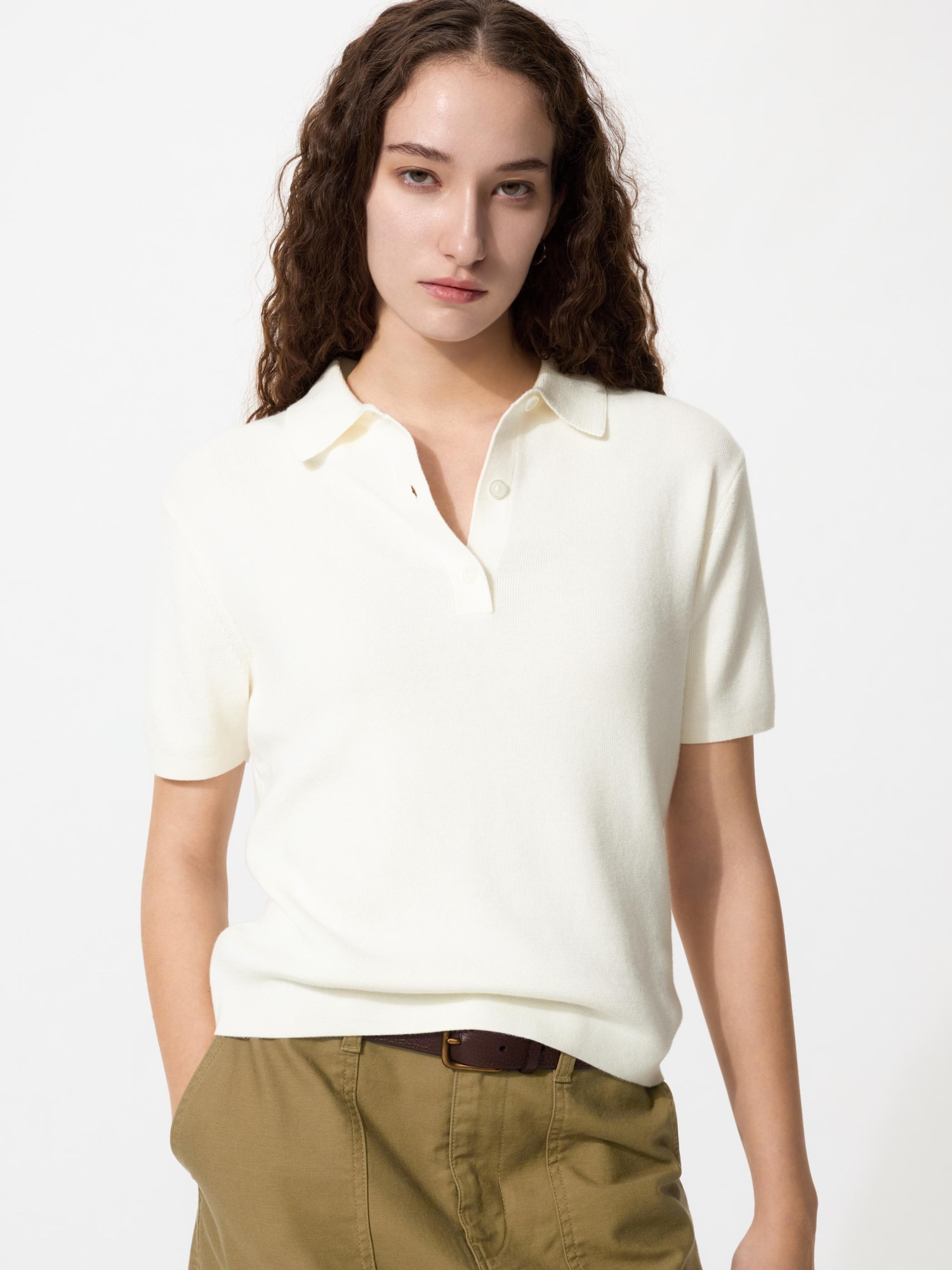 Свитер-поло/стирка — UNIQLO