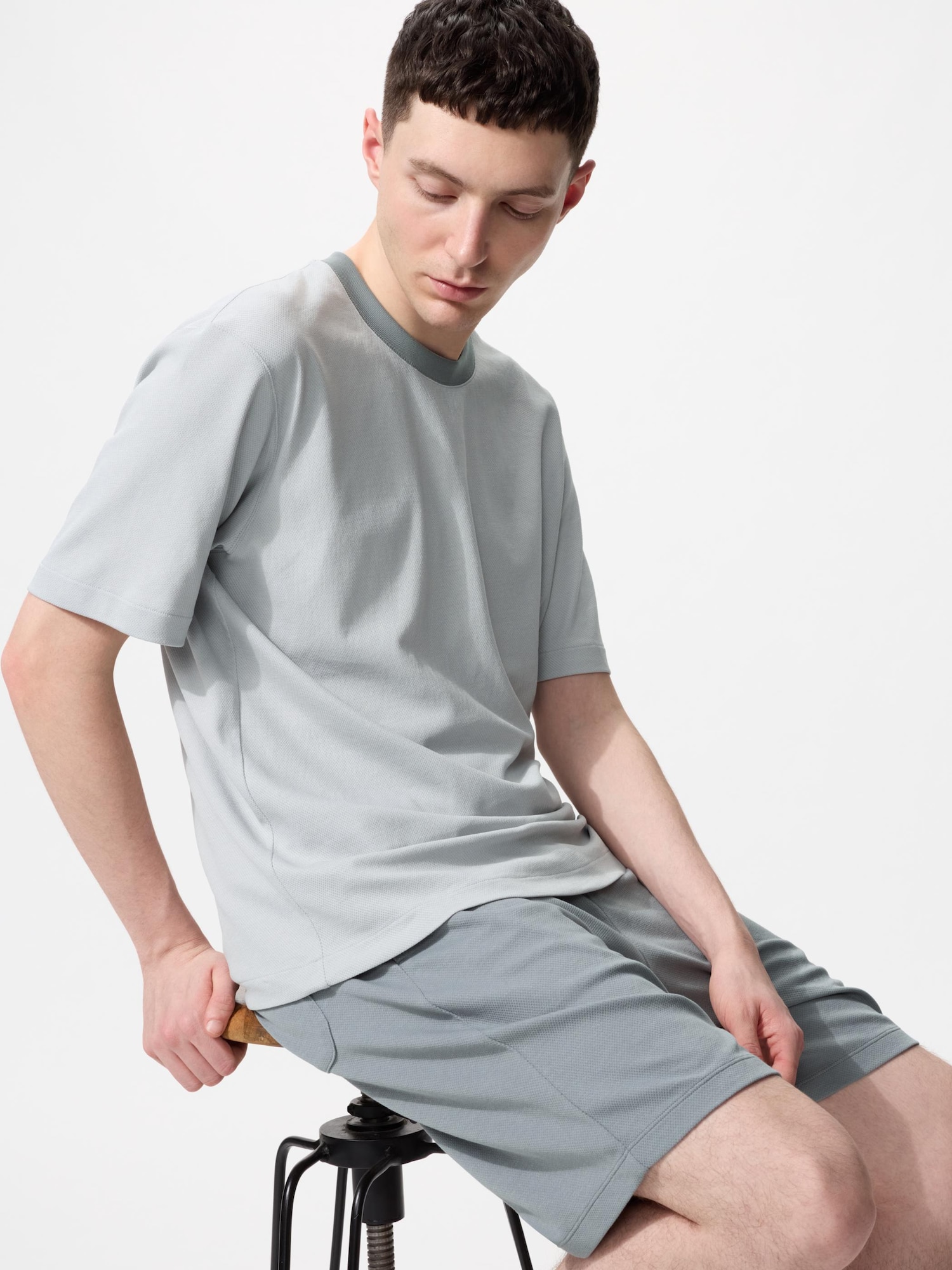 AIRism хлопок сетка комплект — UNIQLO