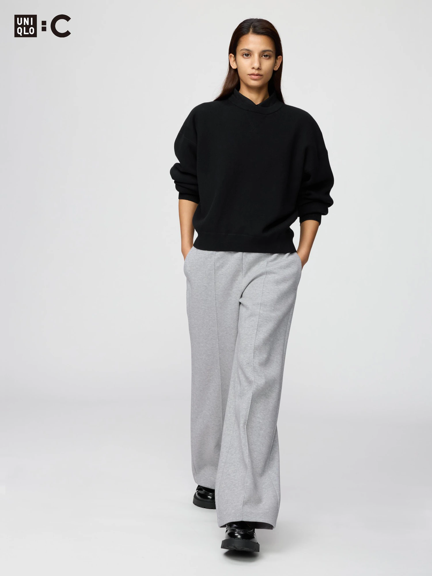 Спортивные прямые брюки/короткие — UNIQLO
