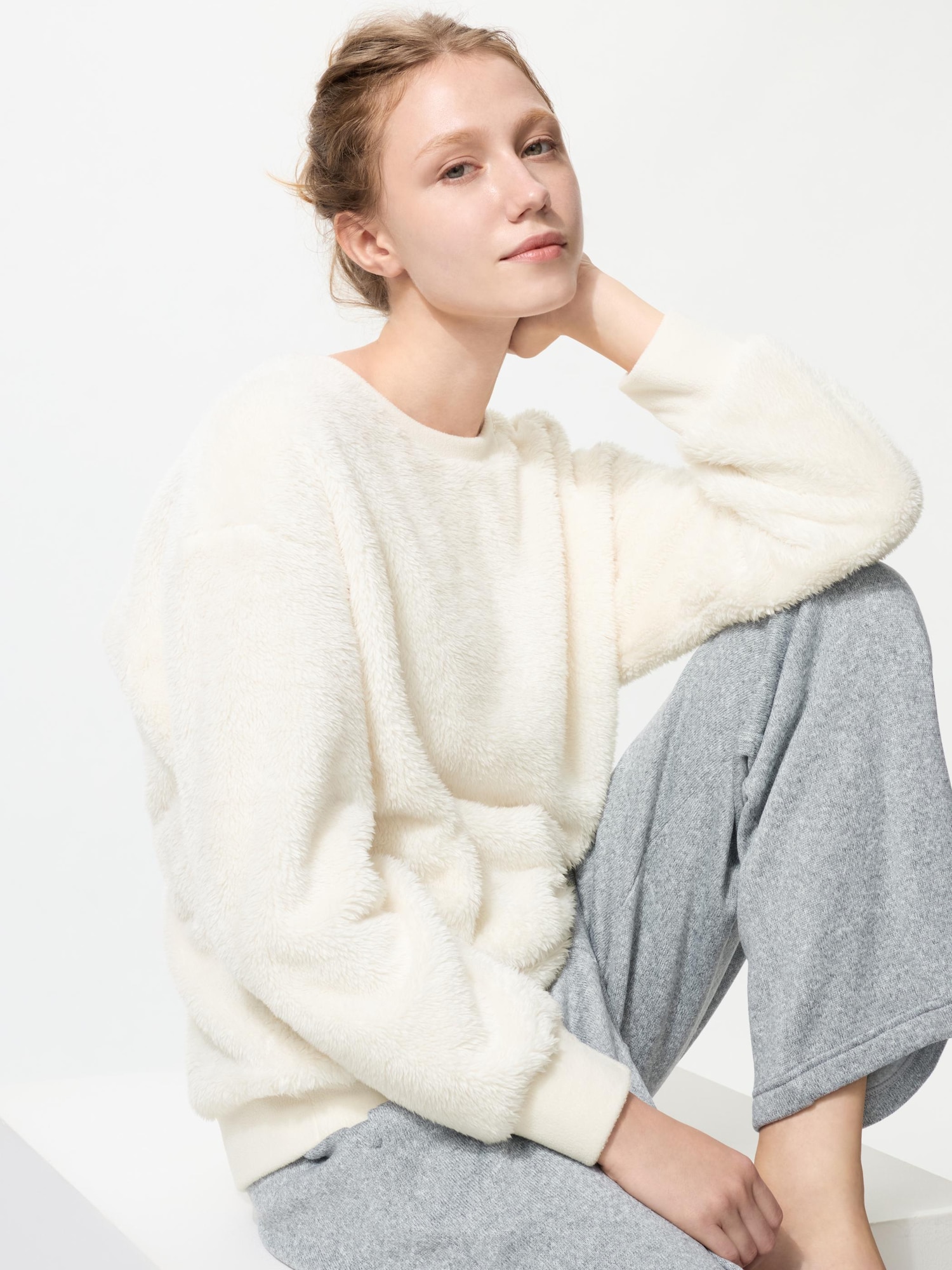 Пушистый флисовый набор — UNIQLO