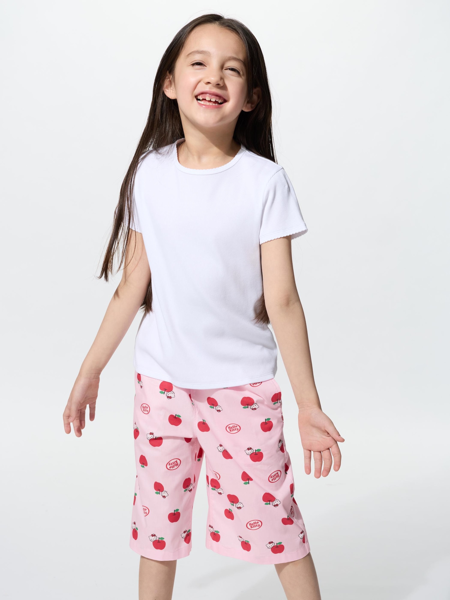Хлопковые шорты Sanrio для девочек — UNIQLO