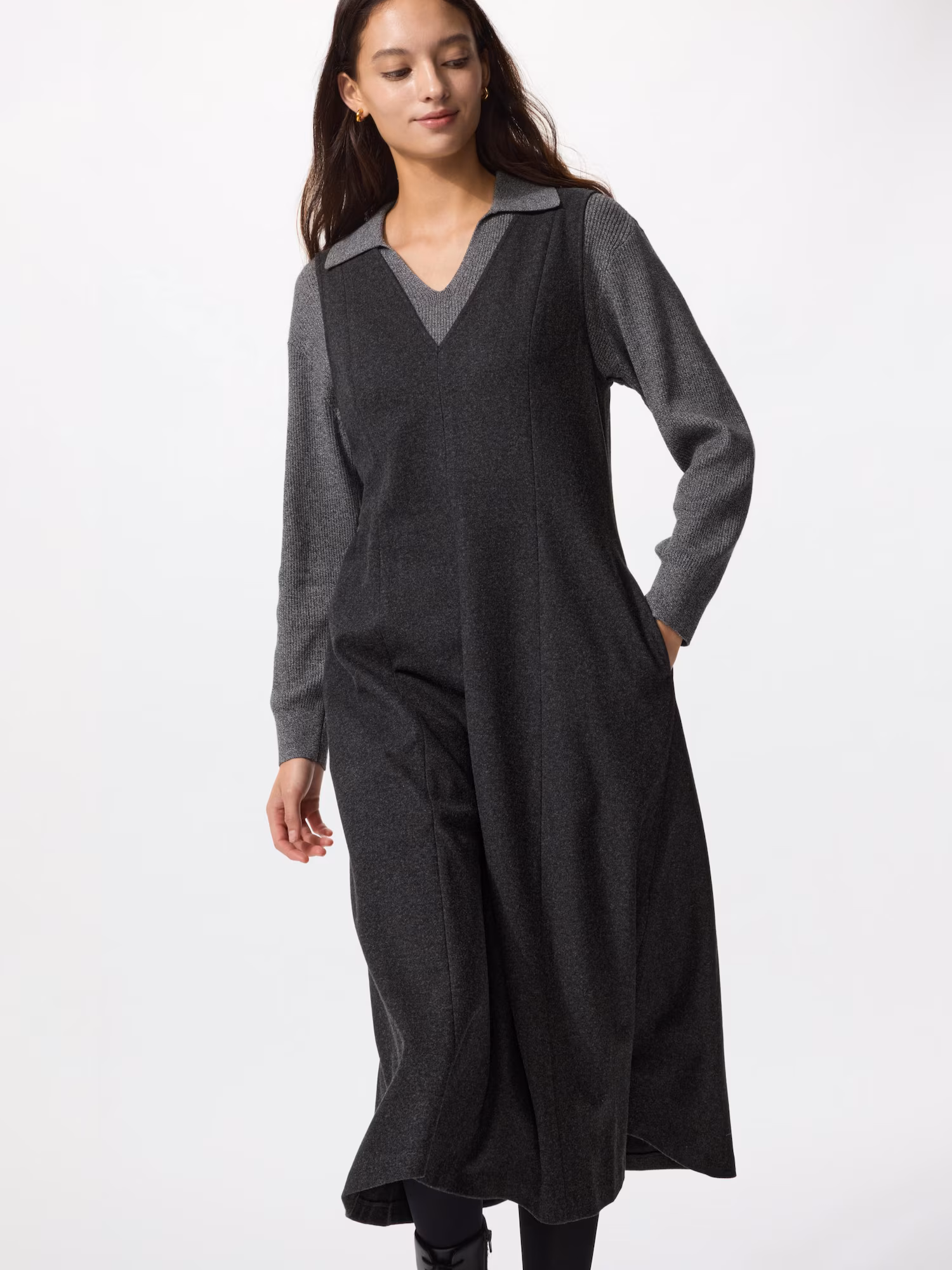 Платье из тканого джерси — UNIQLO
