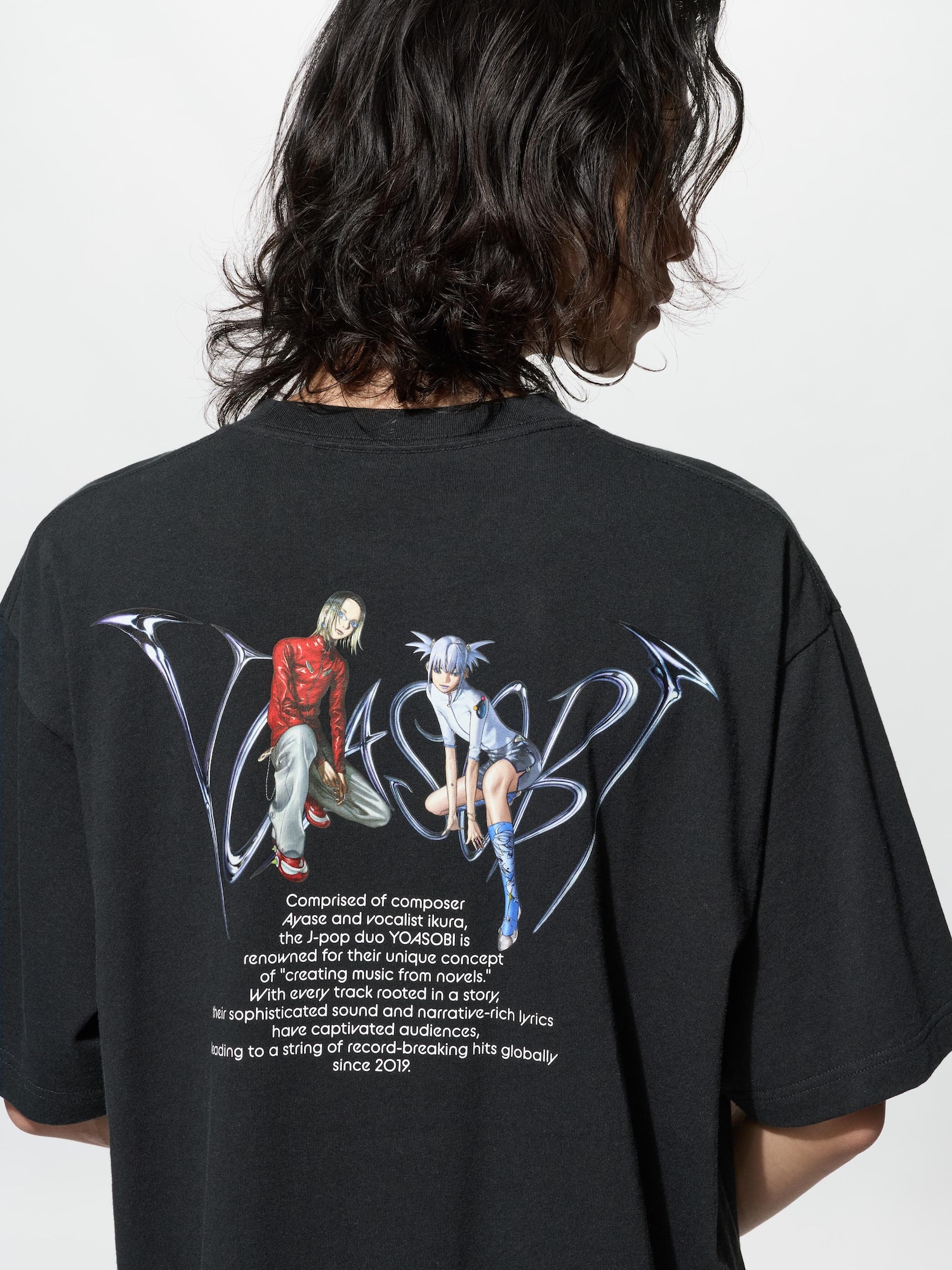 YOASOBI UT/расслабленный крой — UNIQLO