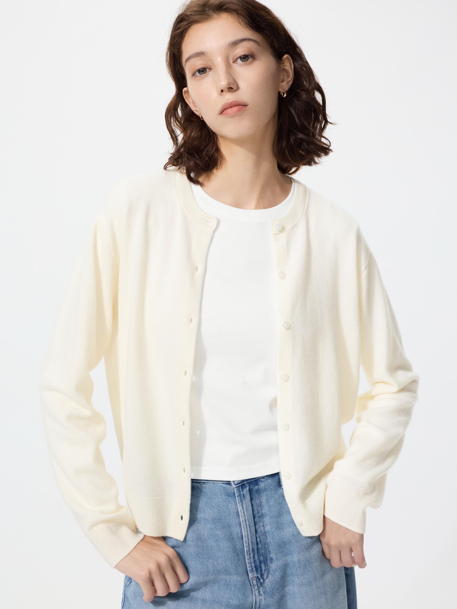 Кашемировый кардиган — UNIQLO