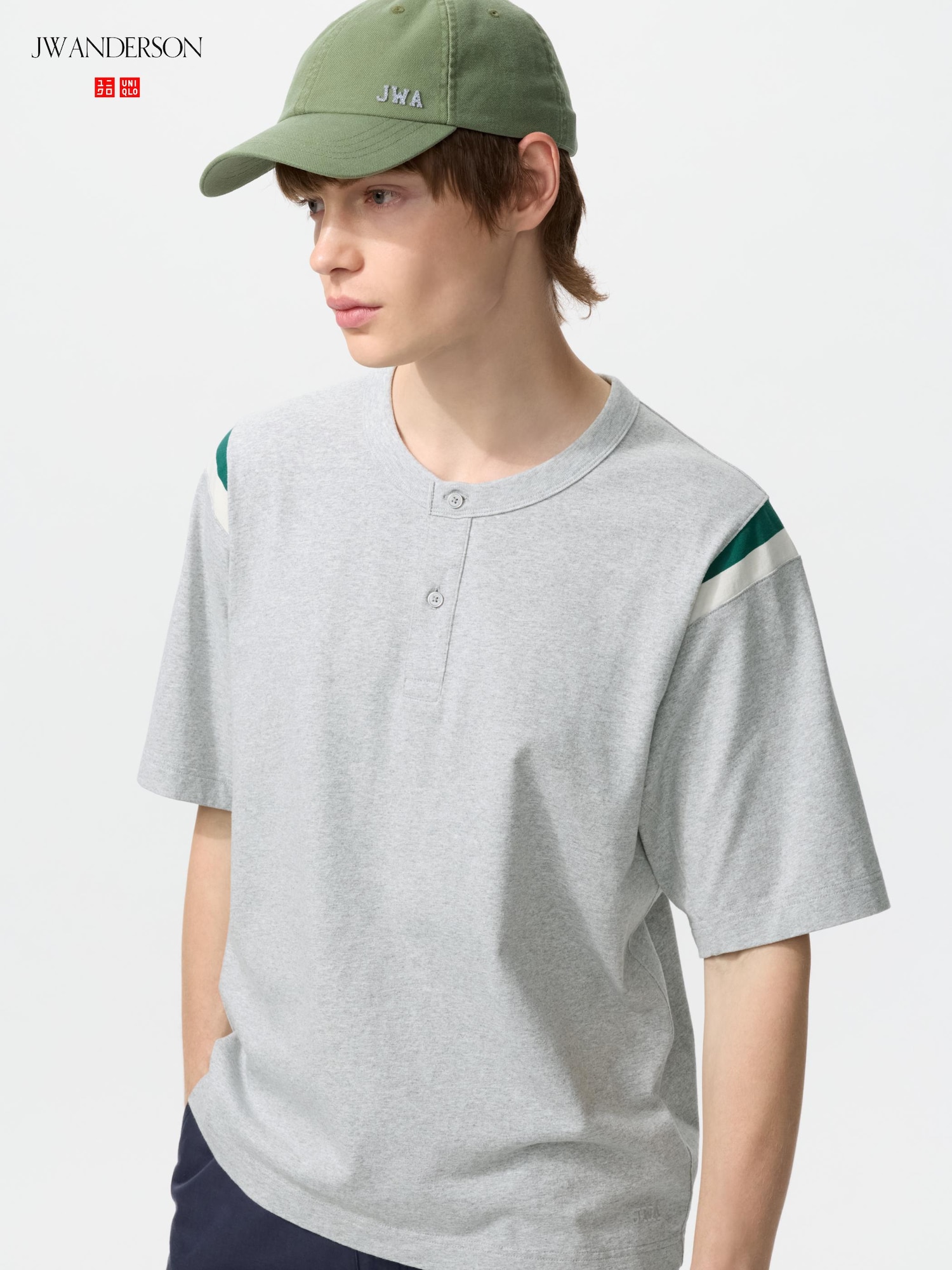 Футболка хенли — UNIQLO