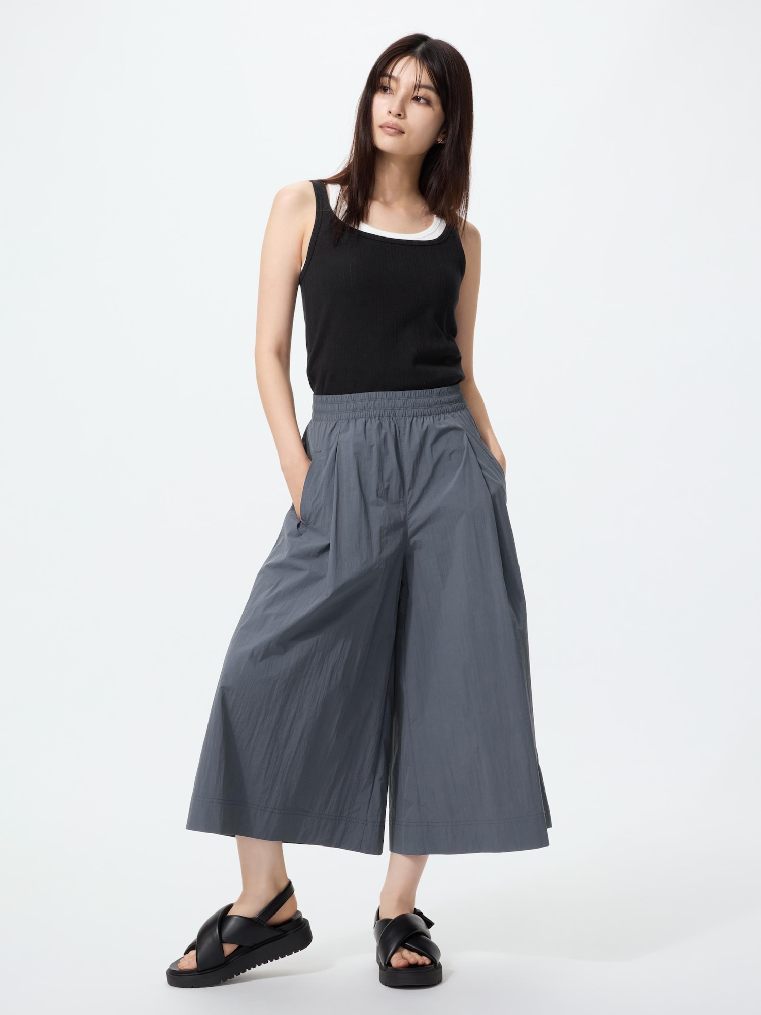 Нейлоновые кюлоты — UNIQLO