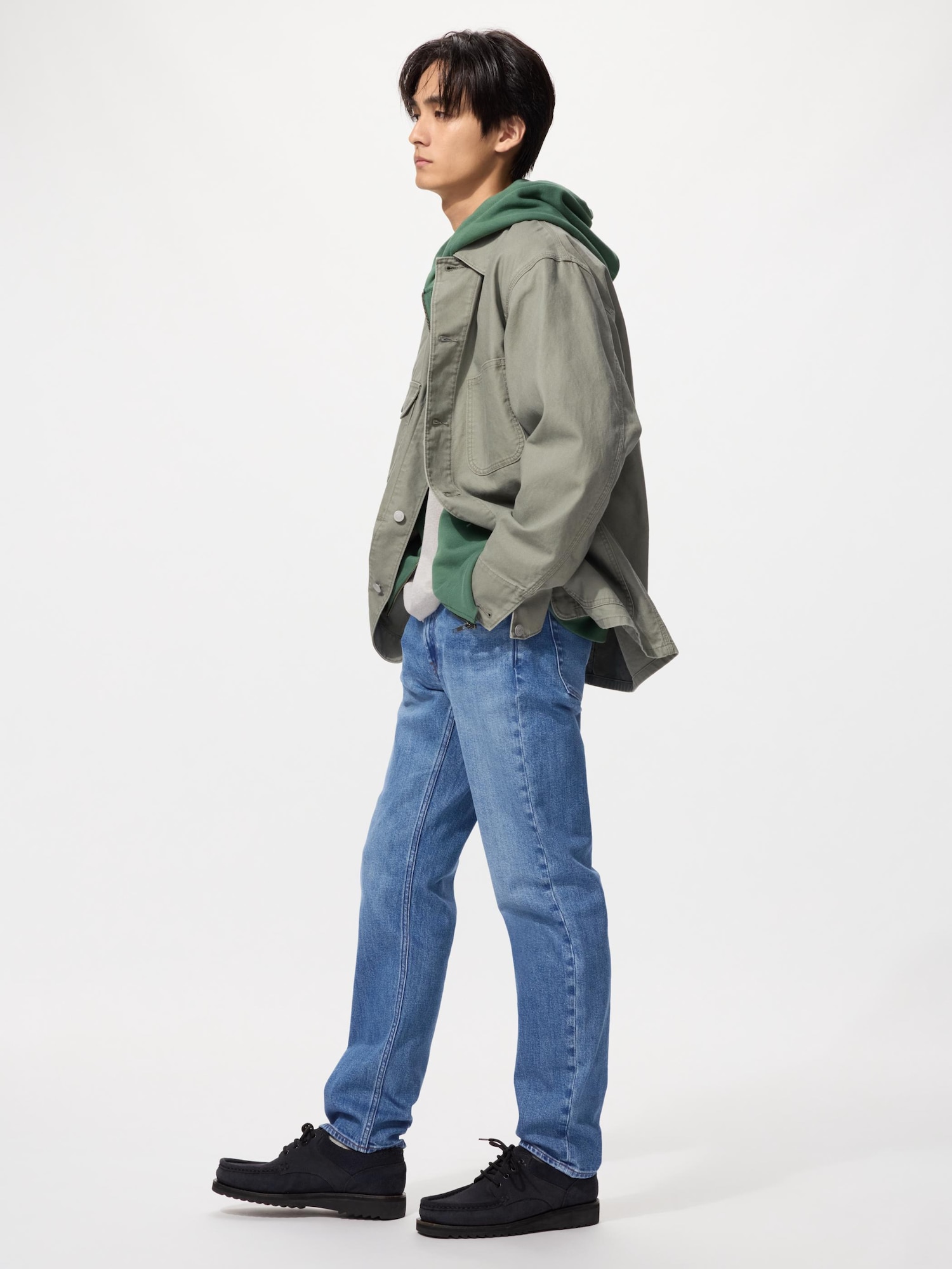 Джинсы узкие прямые — UNIQLO