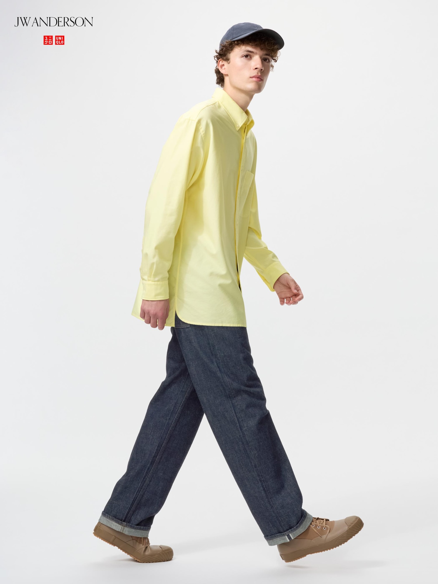 Джинсы прямые сельвидж удлиненные — UNIQLO