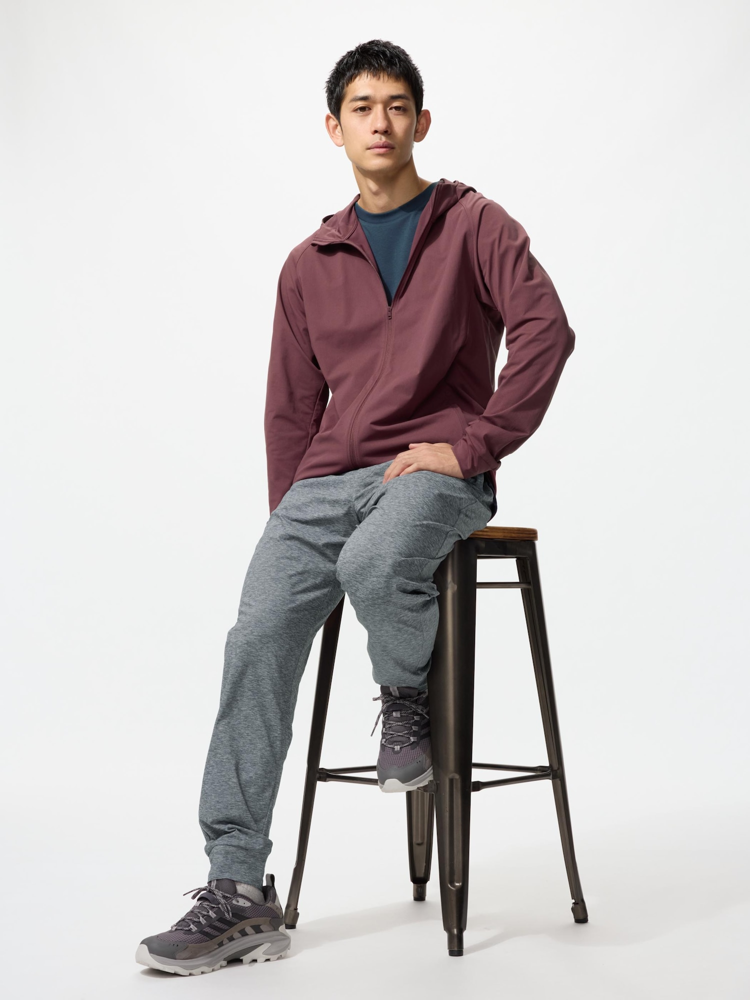 Джоггеры Ultra Stretch Active, удлинённые — UNIQLO