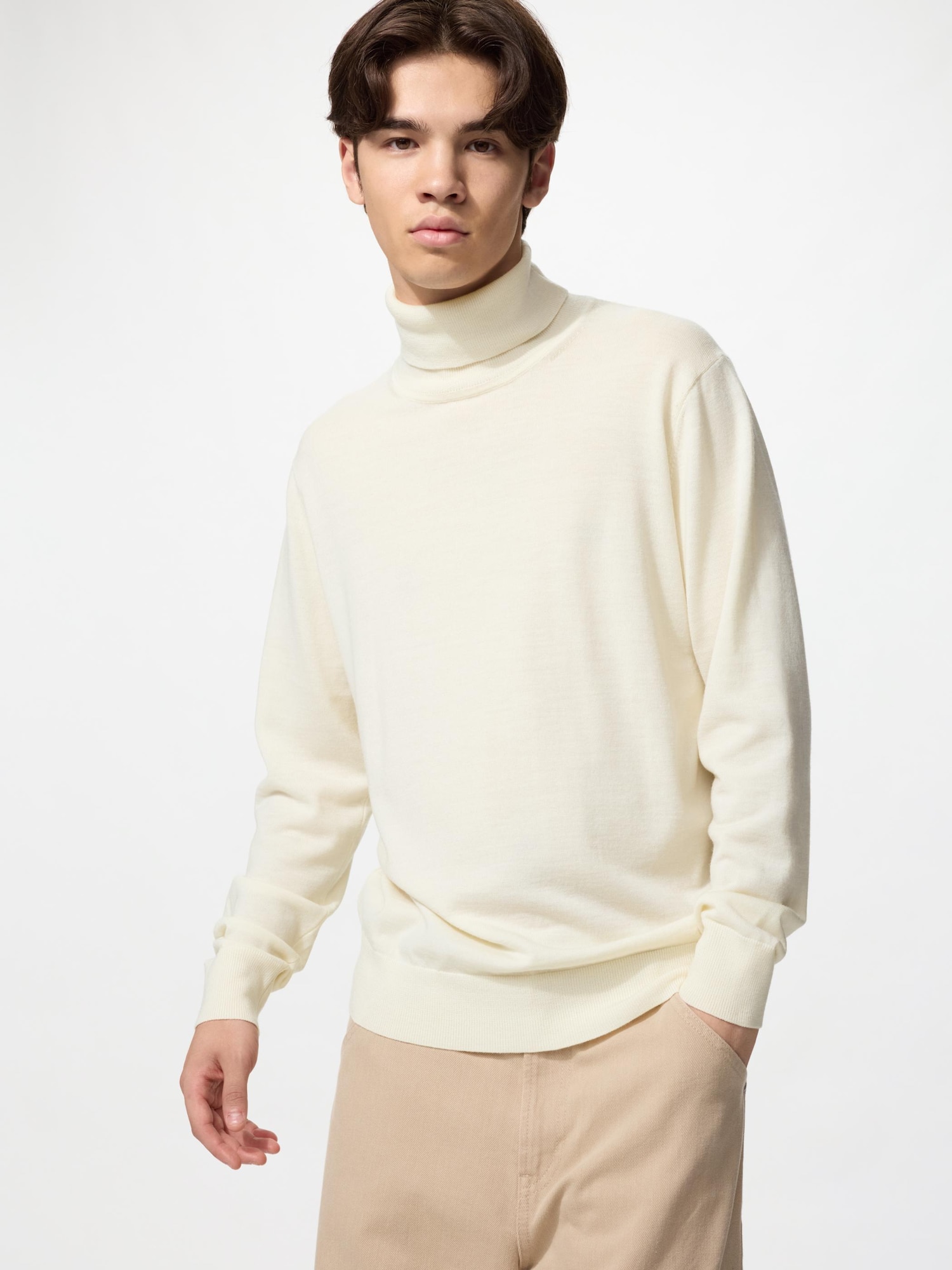 Водолазка из мериноса — UNIQLO