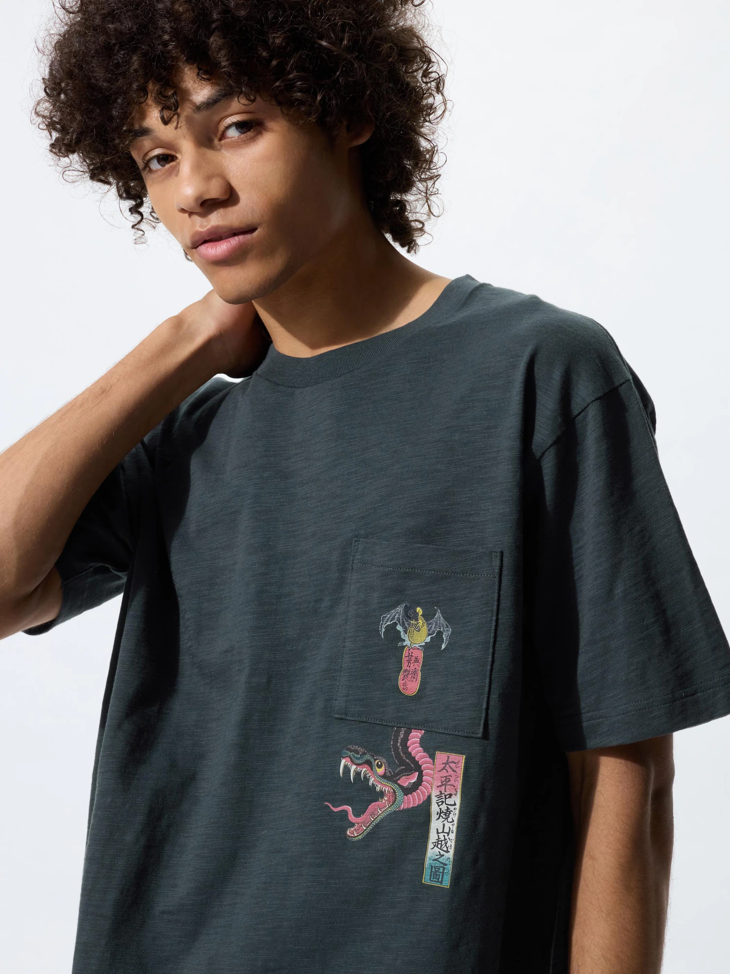 Укиё-э чёрная UT — UNIQLO
