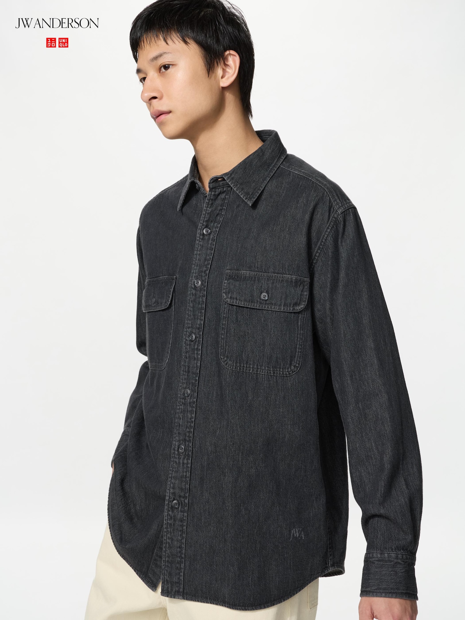 Рубашка джинсовая — UNIQLO