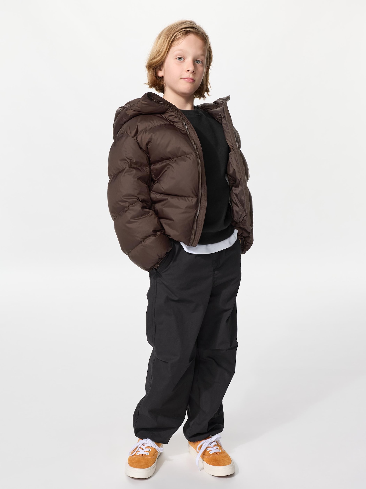 Утепленные легкие брюки — UNIQLO