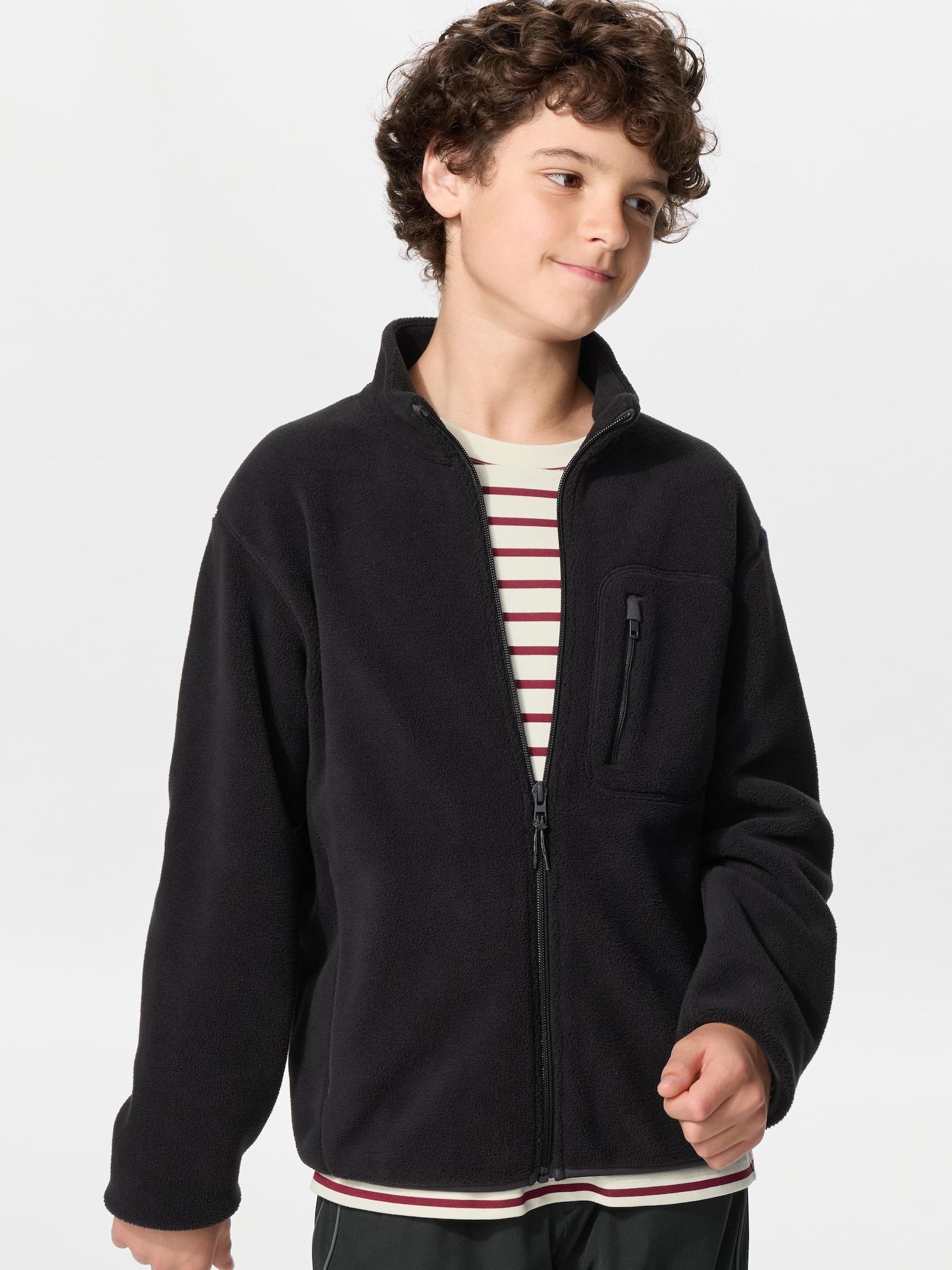 Флисовая куртка на молнии — UNIQLO