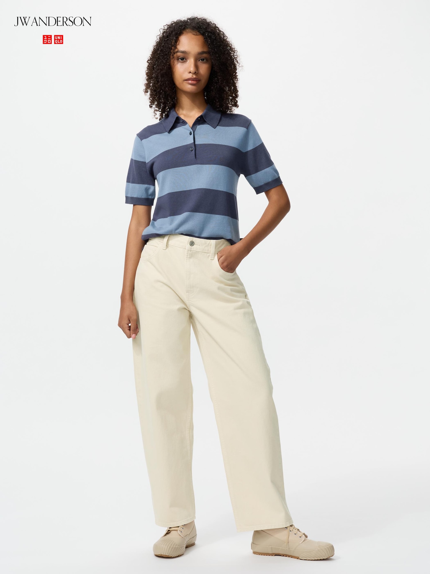 Джинсы бочкообразные укороченные — UNIQLO