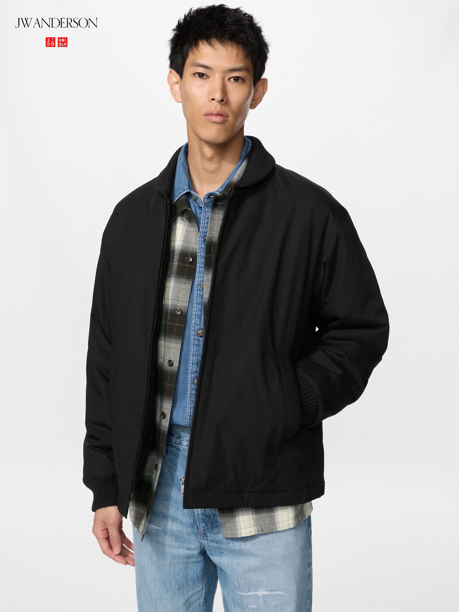 Риб-блузон — UNIQLO