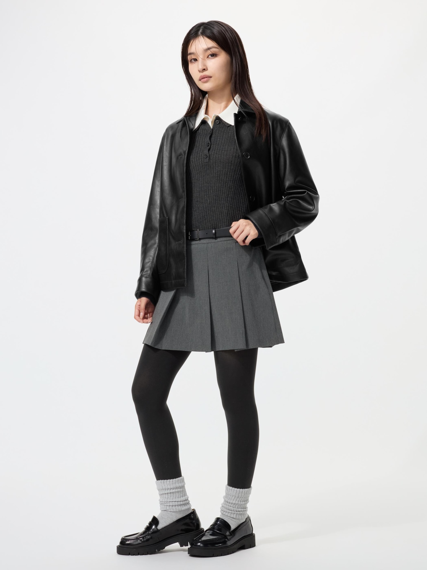 Тайтсы Heattech с компрессией — UNIQLO