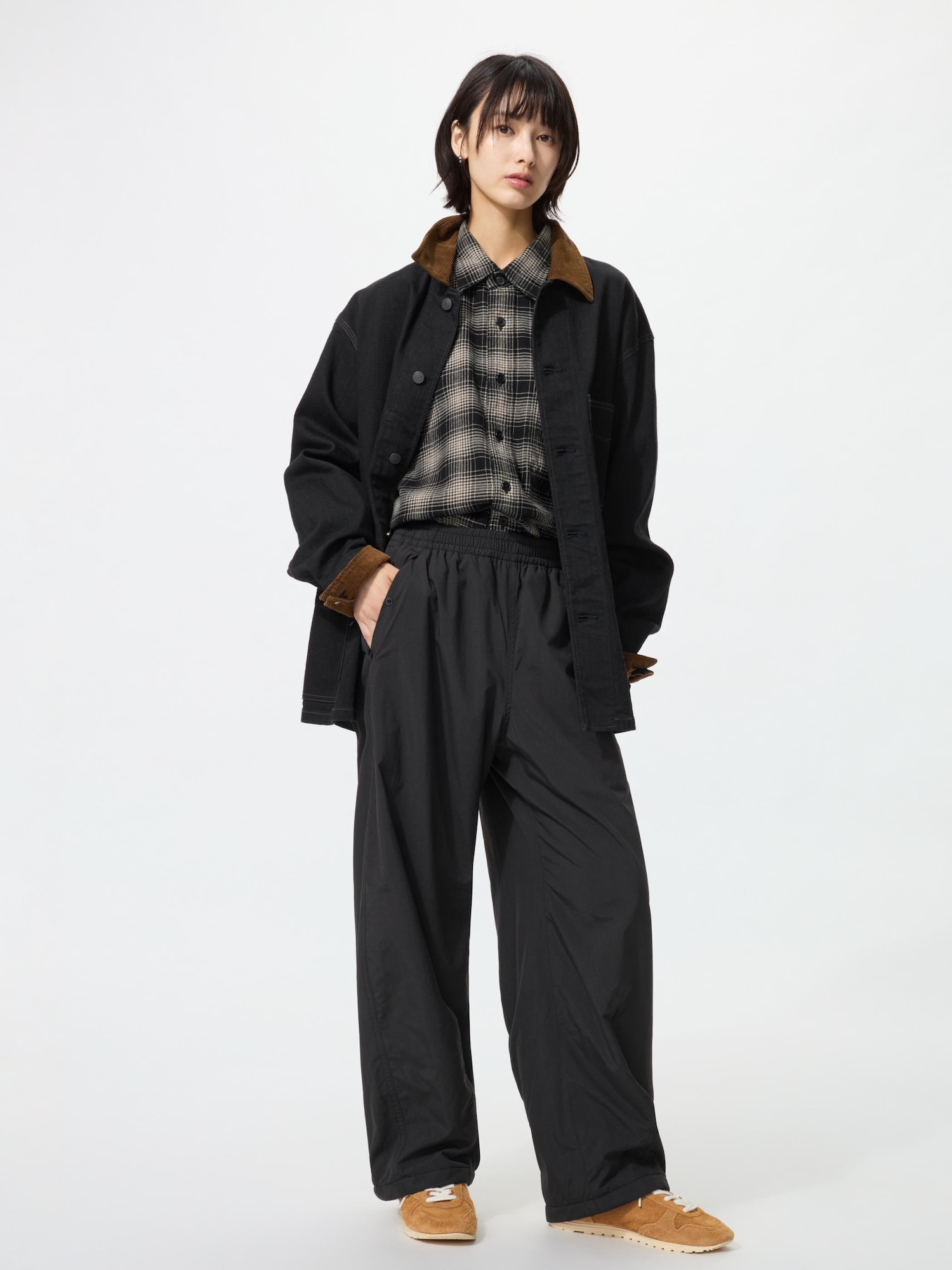 Утепленные легкие брюки — UNIQLO
