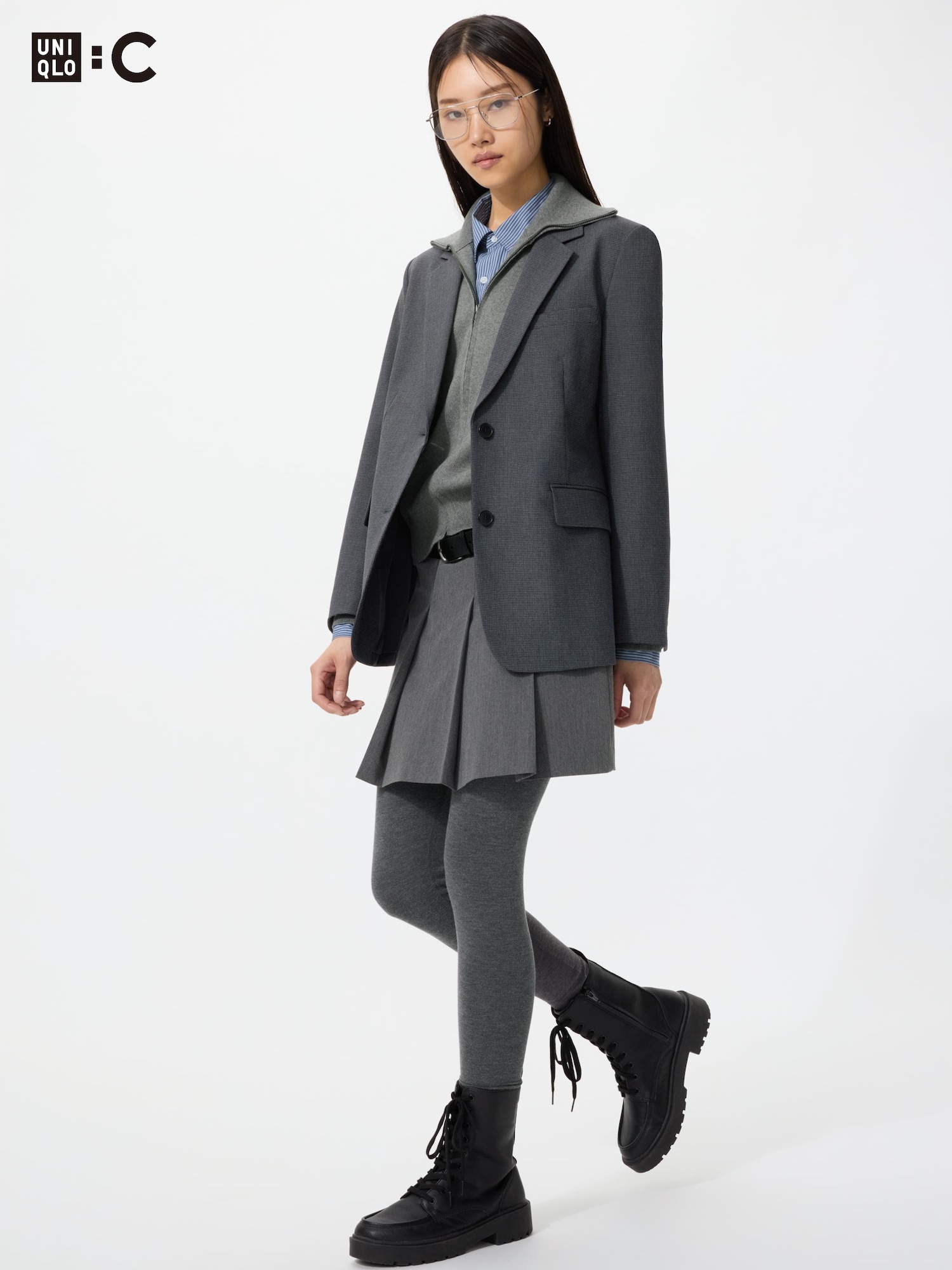 HEATTECH кашемировые леггинсы — UNIQLO