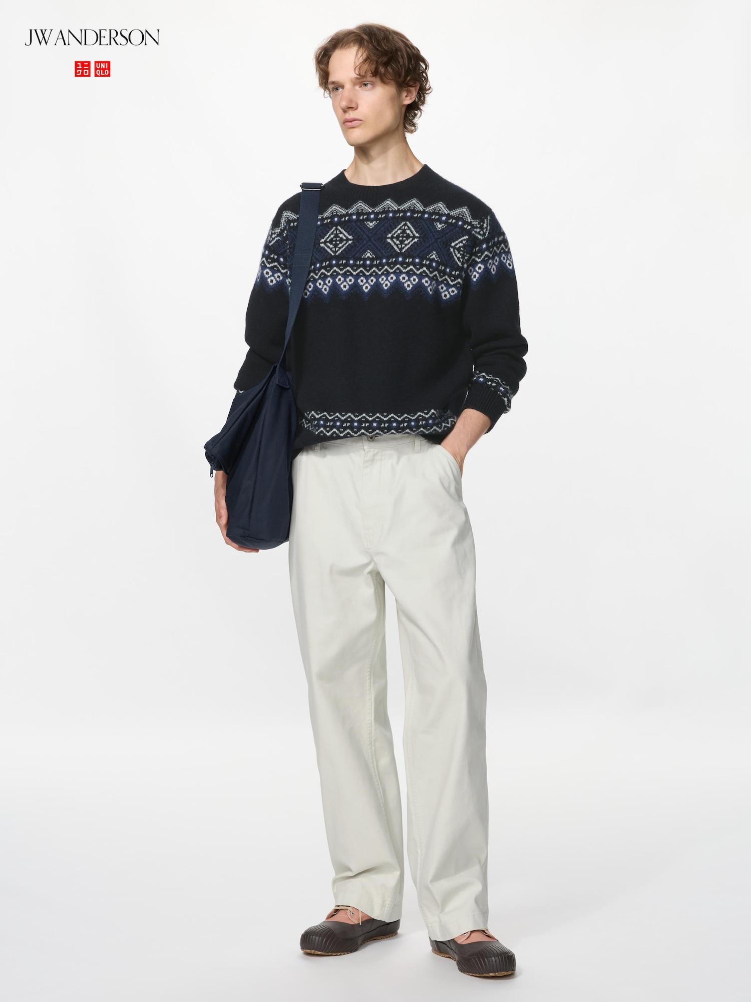 Прямые рабочие штаны — UNIQLO