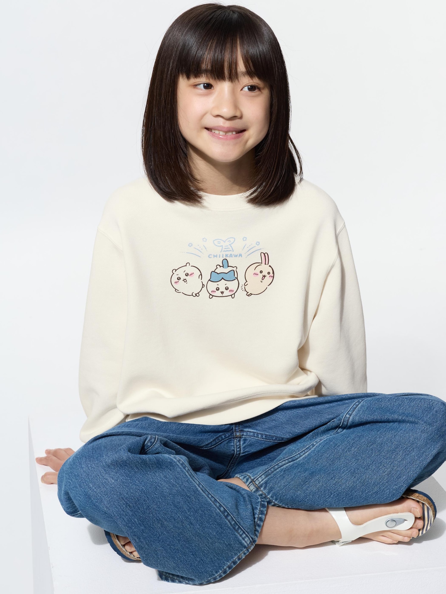 Детский свитшот Chiikawa — UNIQLO