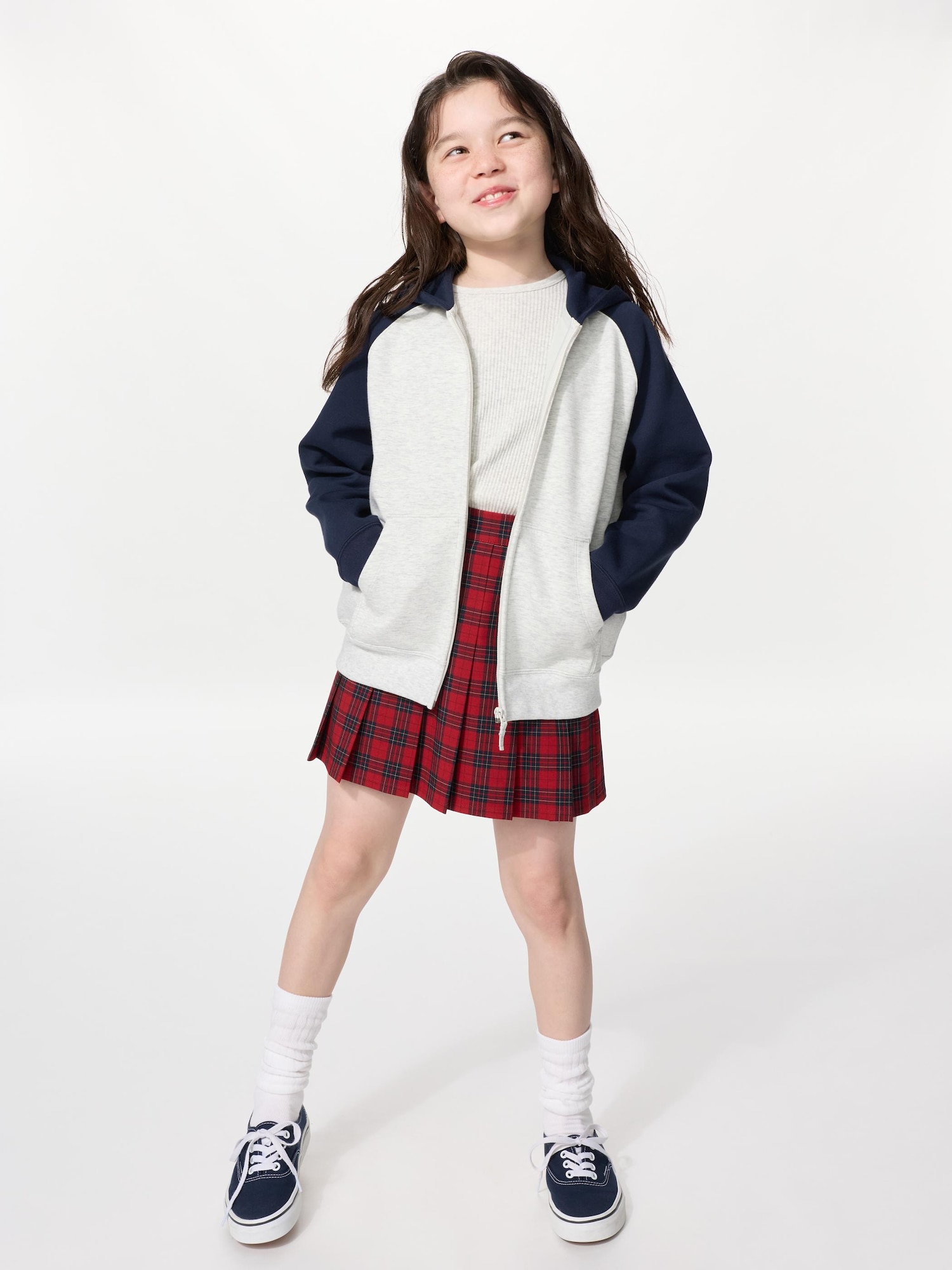 Плиссированная мини-юбка — UNIQLO