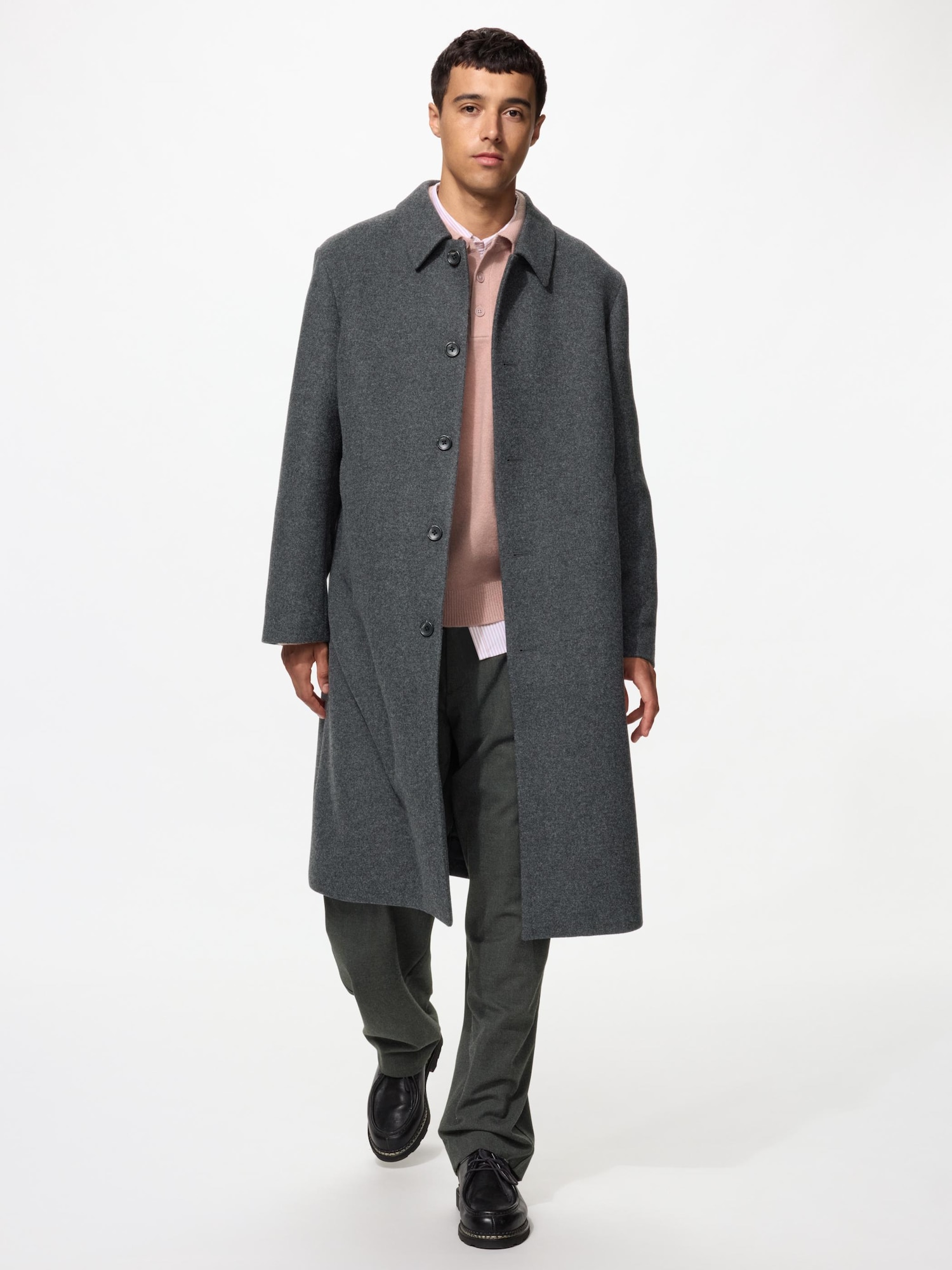Однобортное пальто — UNIQLO