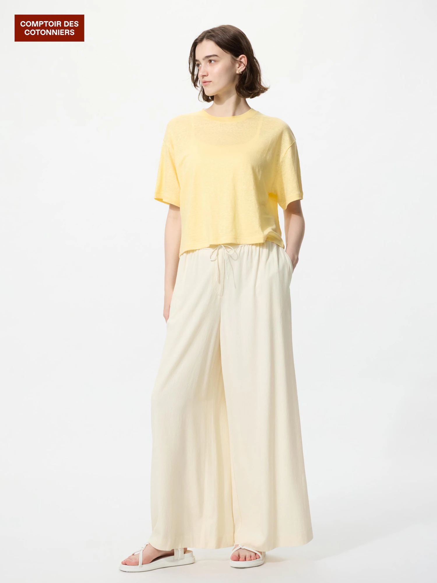 Брюки удобные широкие — UNIQLO