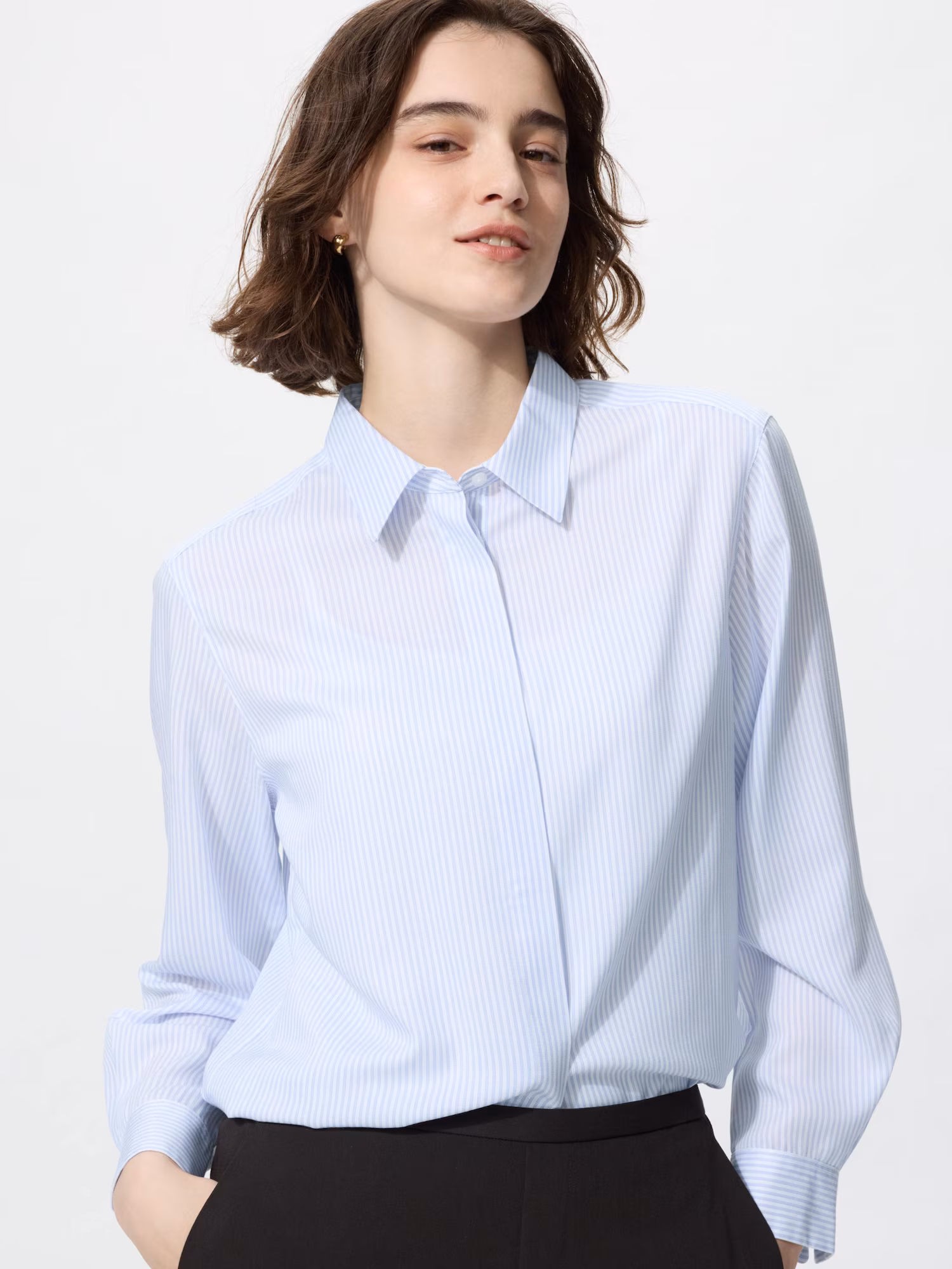 Блузка из вискозы — UNIQLO