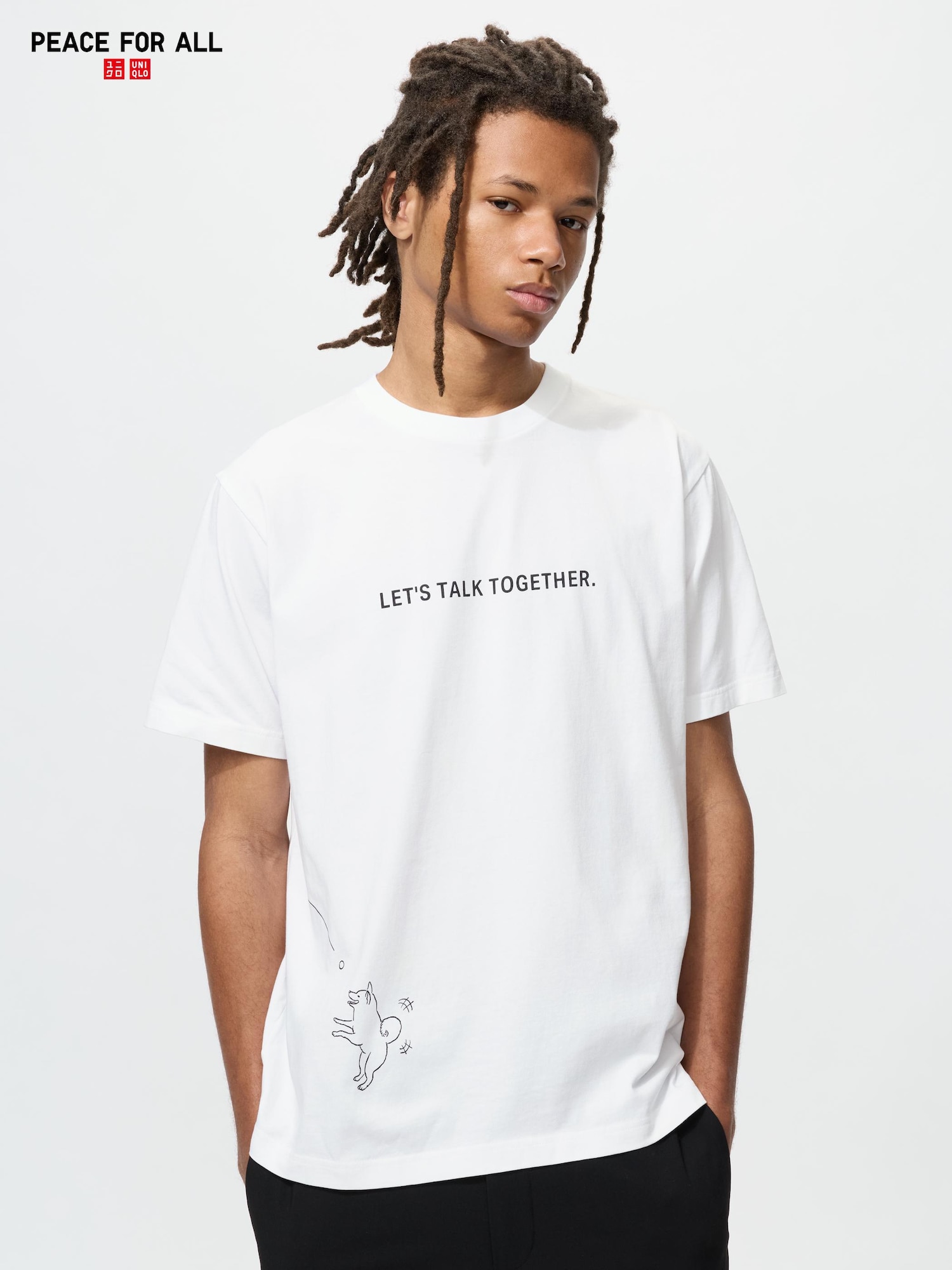 Футболка Peace For All Куриямы — UNIQLO