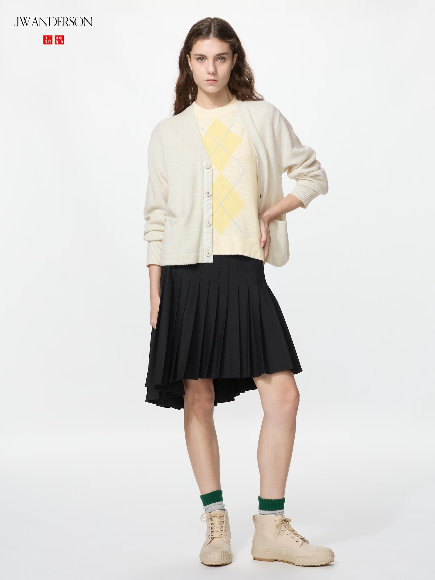 Плиссированная юбка — UNIQLO