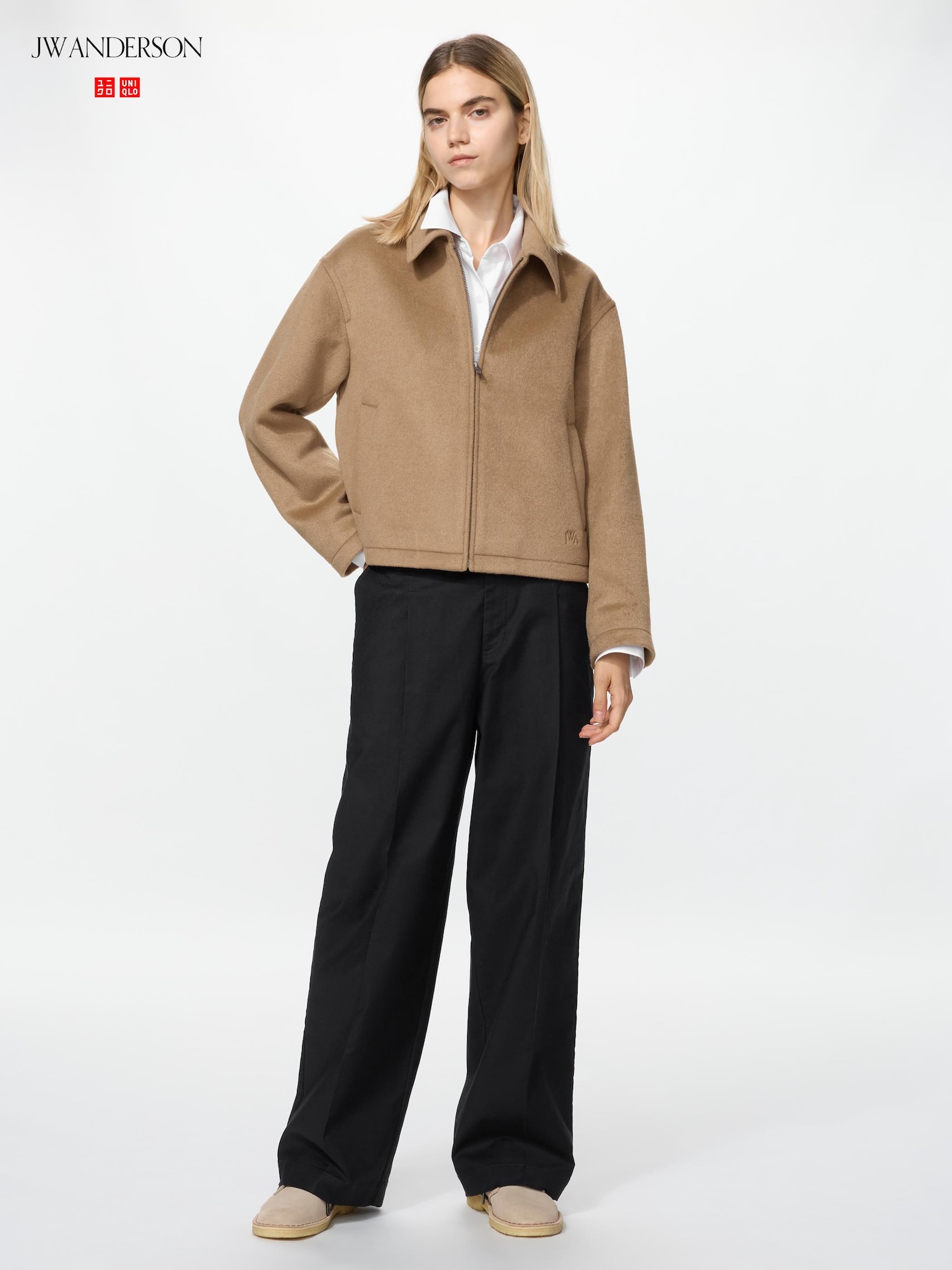 Штаны с складками — UNIQLO