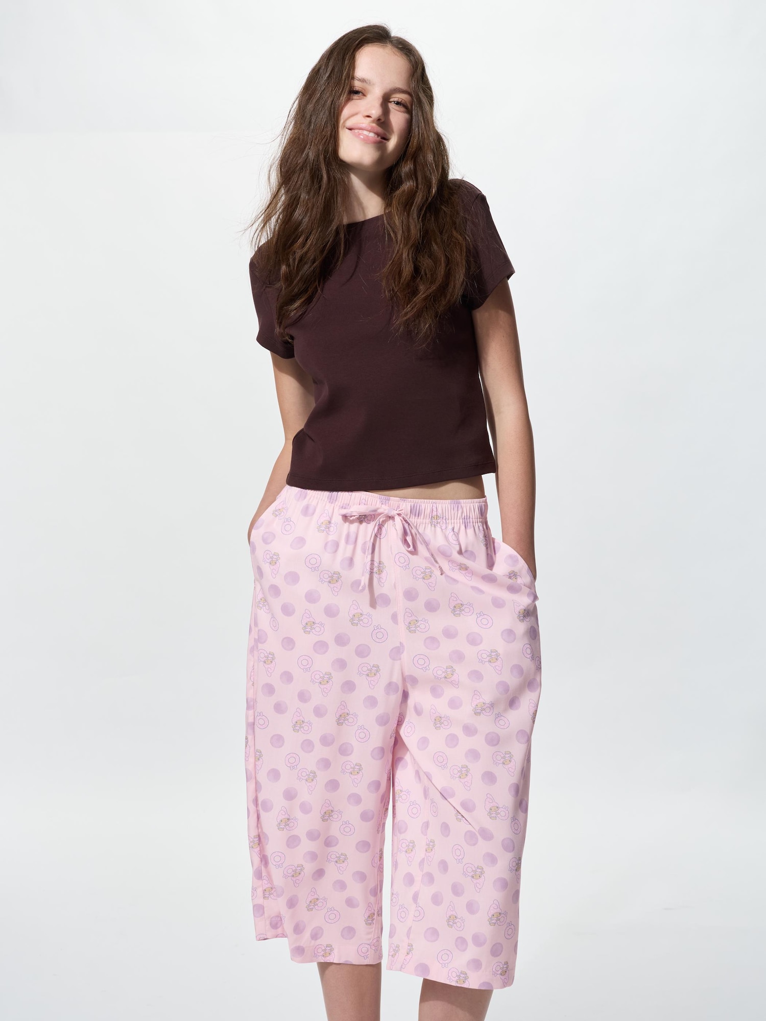 Rilakkuma слаксы Sanrio — UNIQLO