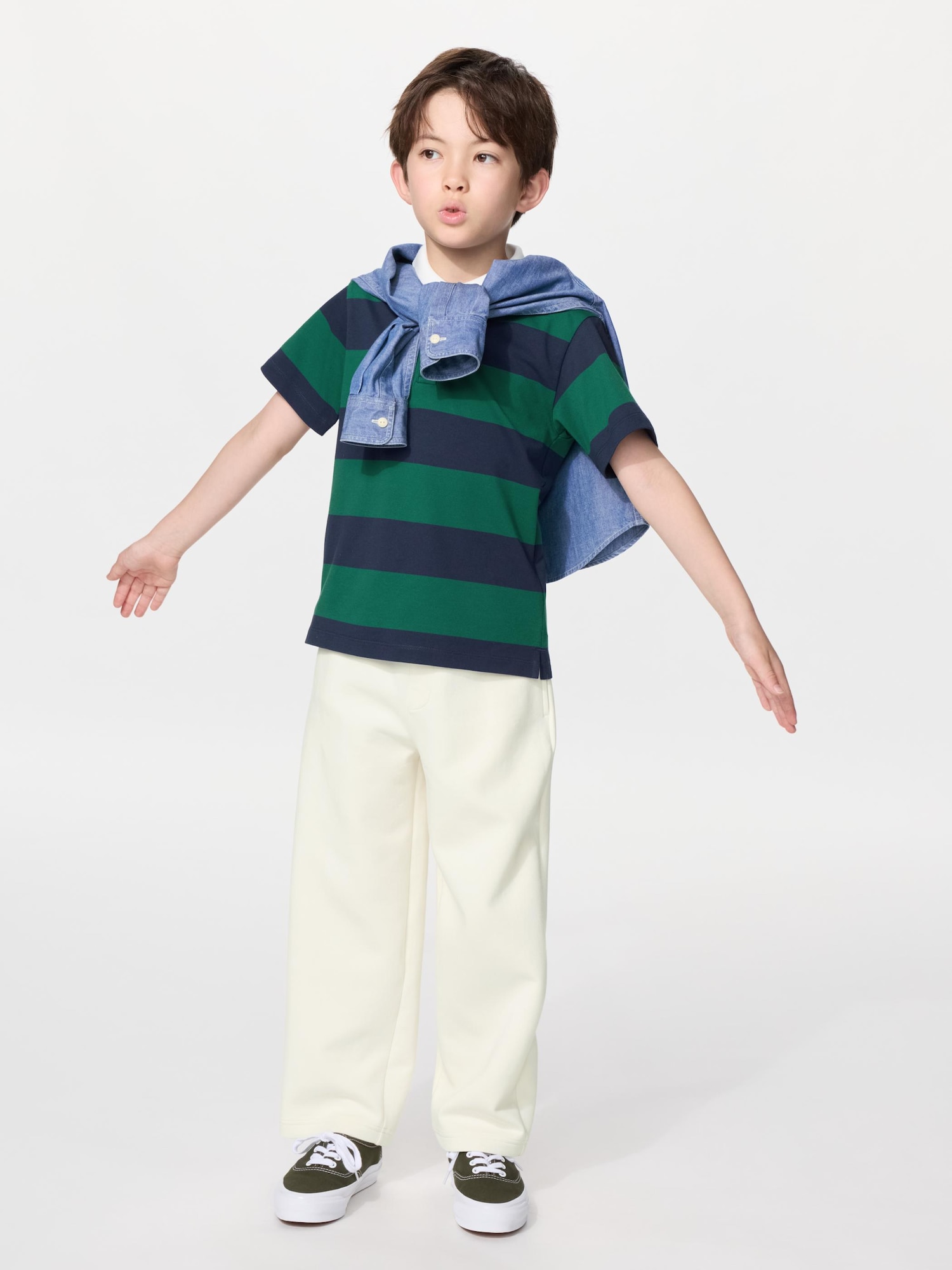 Сухая спортивная широкие брюки — UNIQLO