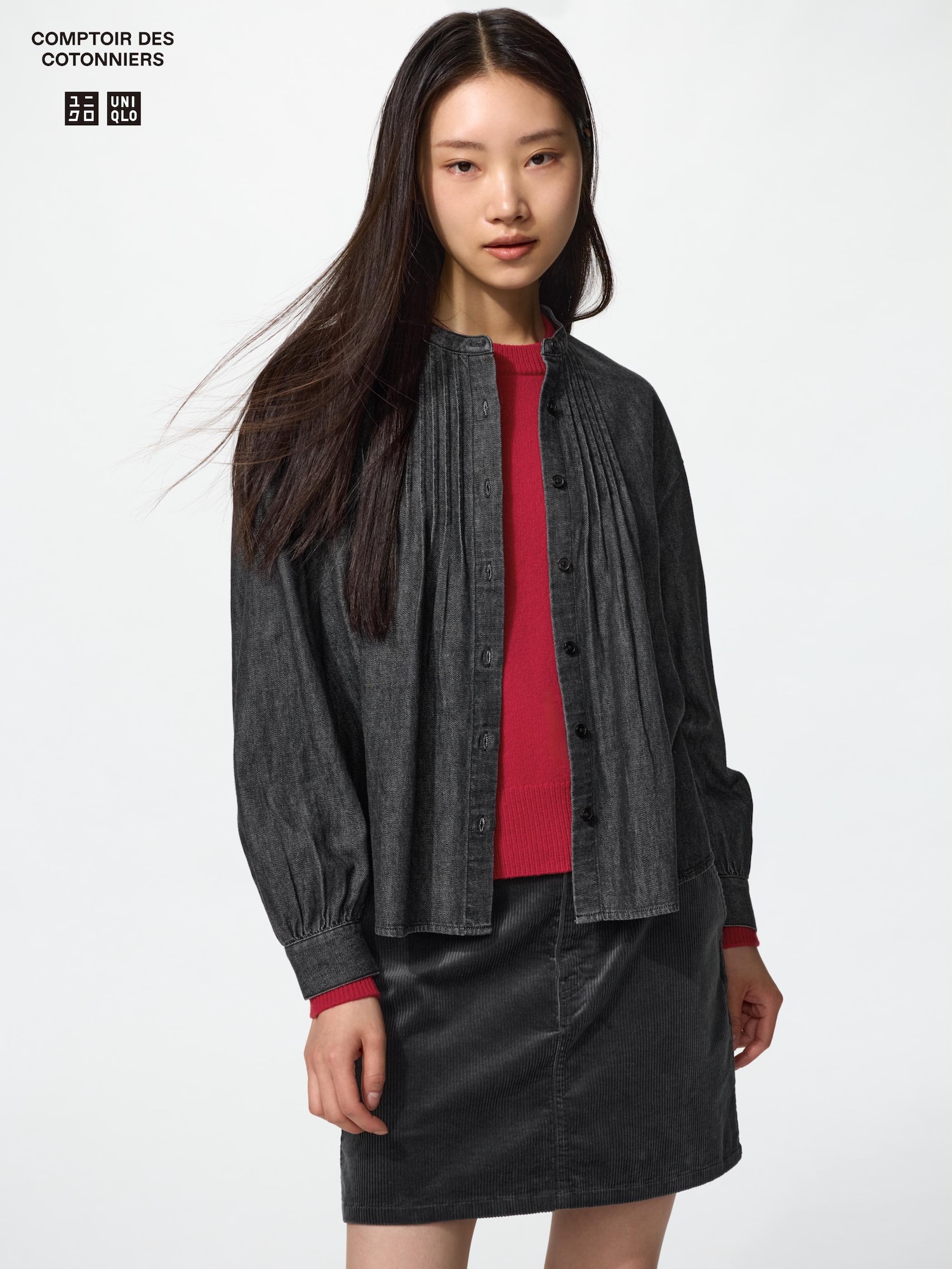Вельветовая мини-юбка — UNIQLO
