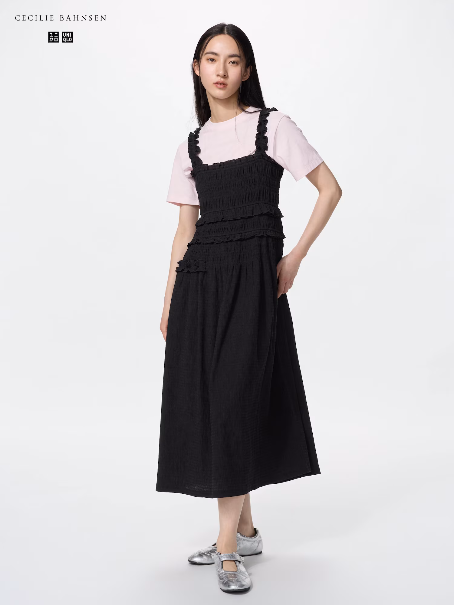 Платье со сборками — UNIQLO