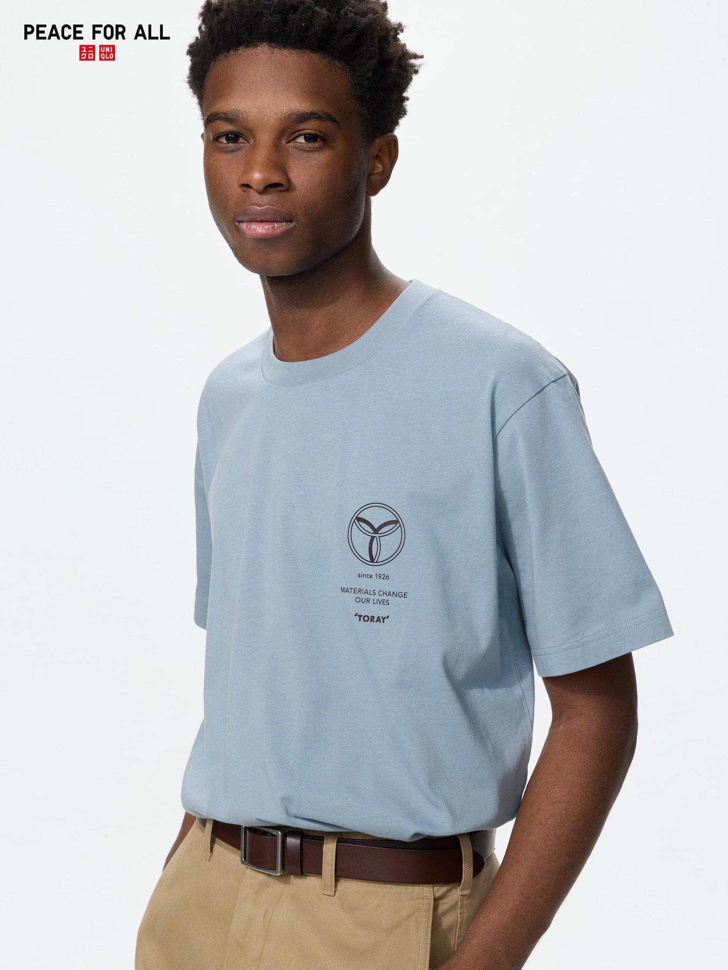 PEACE FOR ALL футболка Toray — UNIQLO