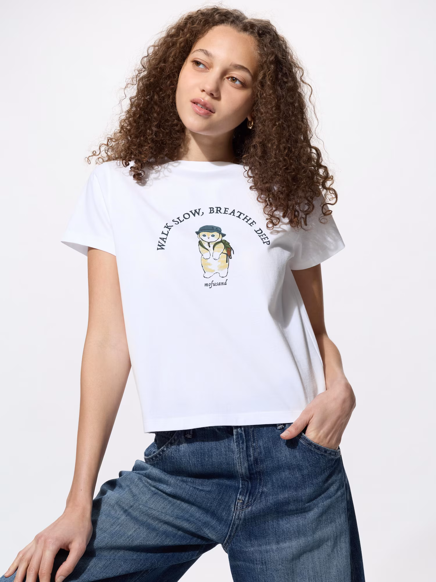 mofusand UT короткая — UNIQLO