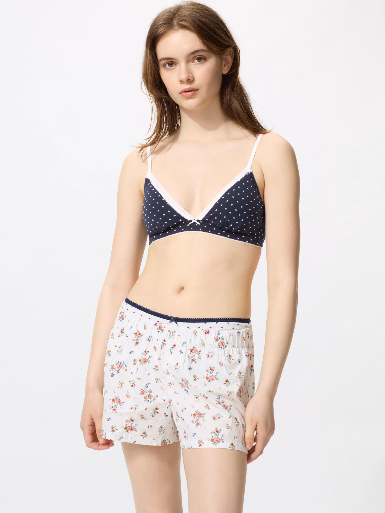 Хлопковые боксеры-шорты удобного кроя — UNIQLO