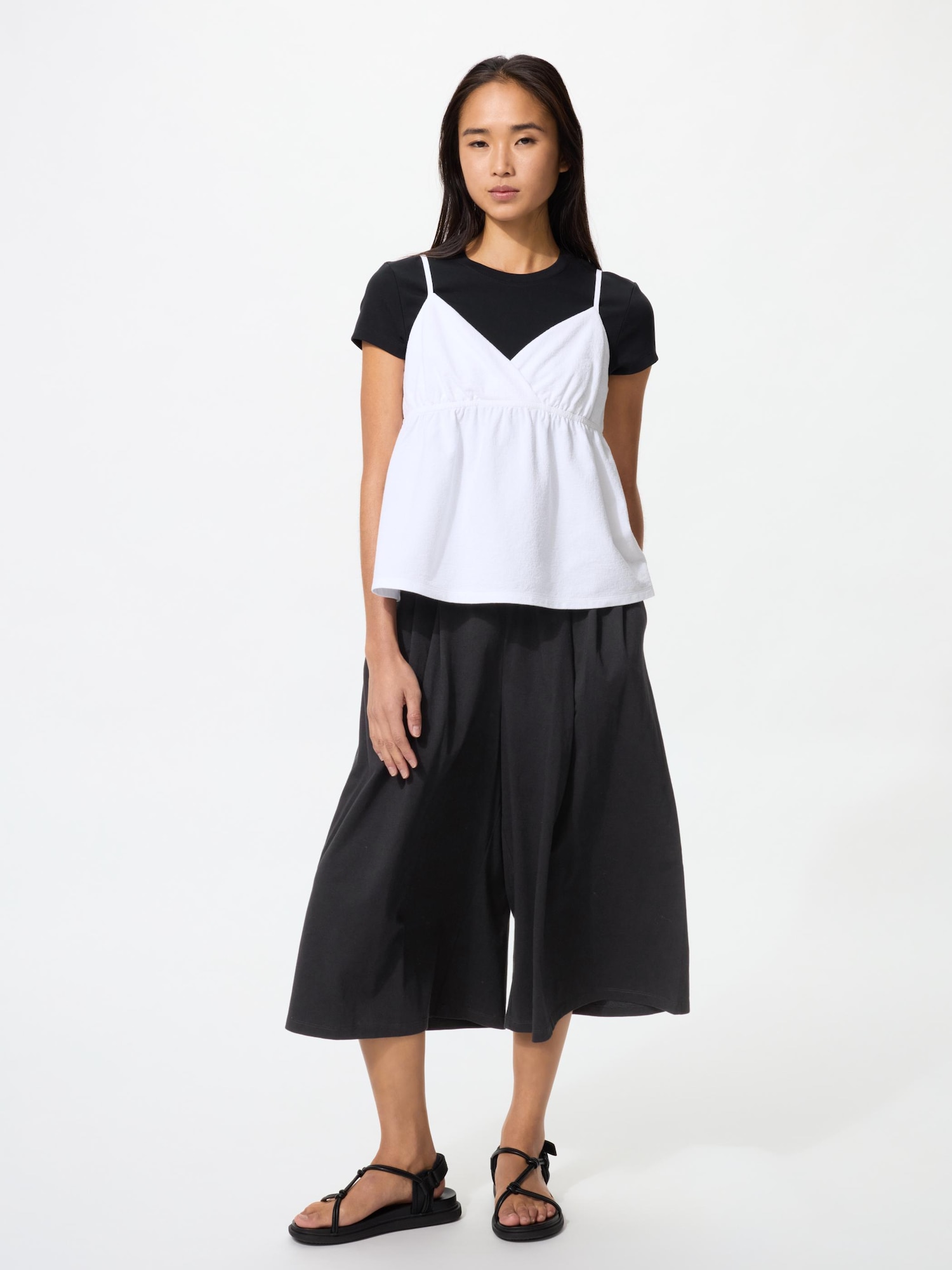 AIRism хлопковые кюлоты — UNIQLO