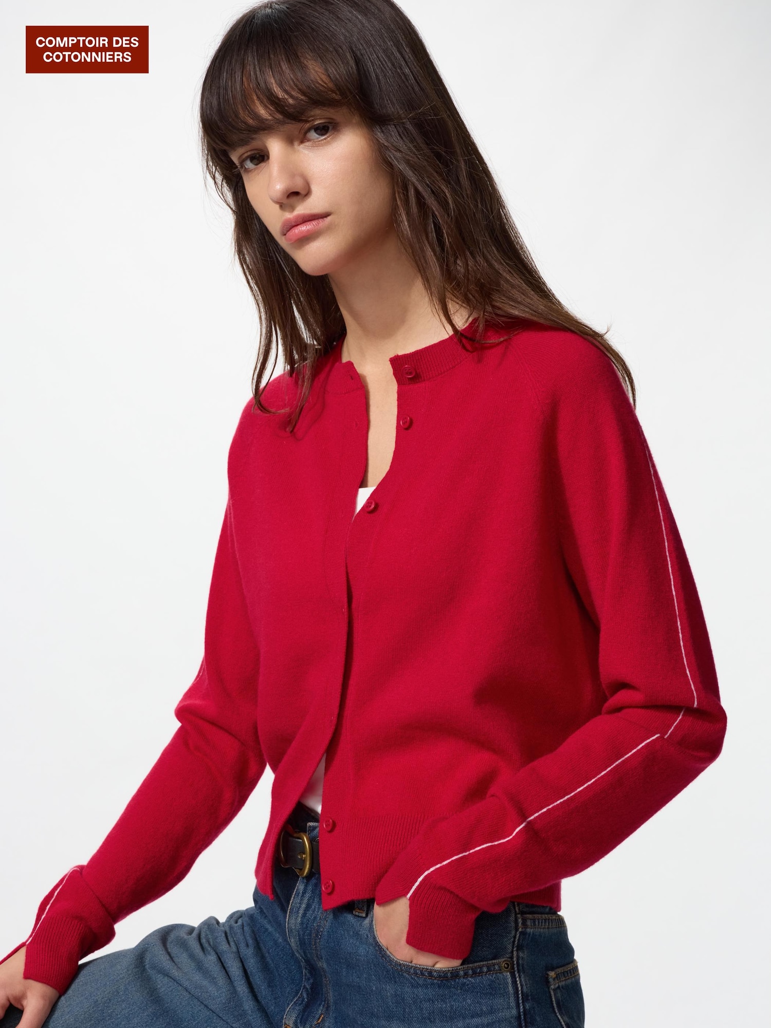 Кашемировый кардиган — UNIQLO